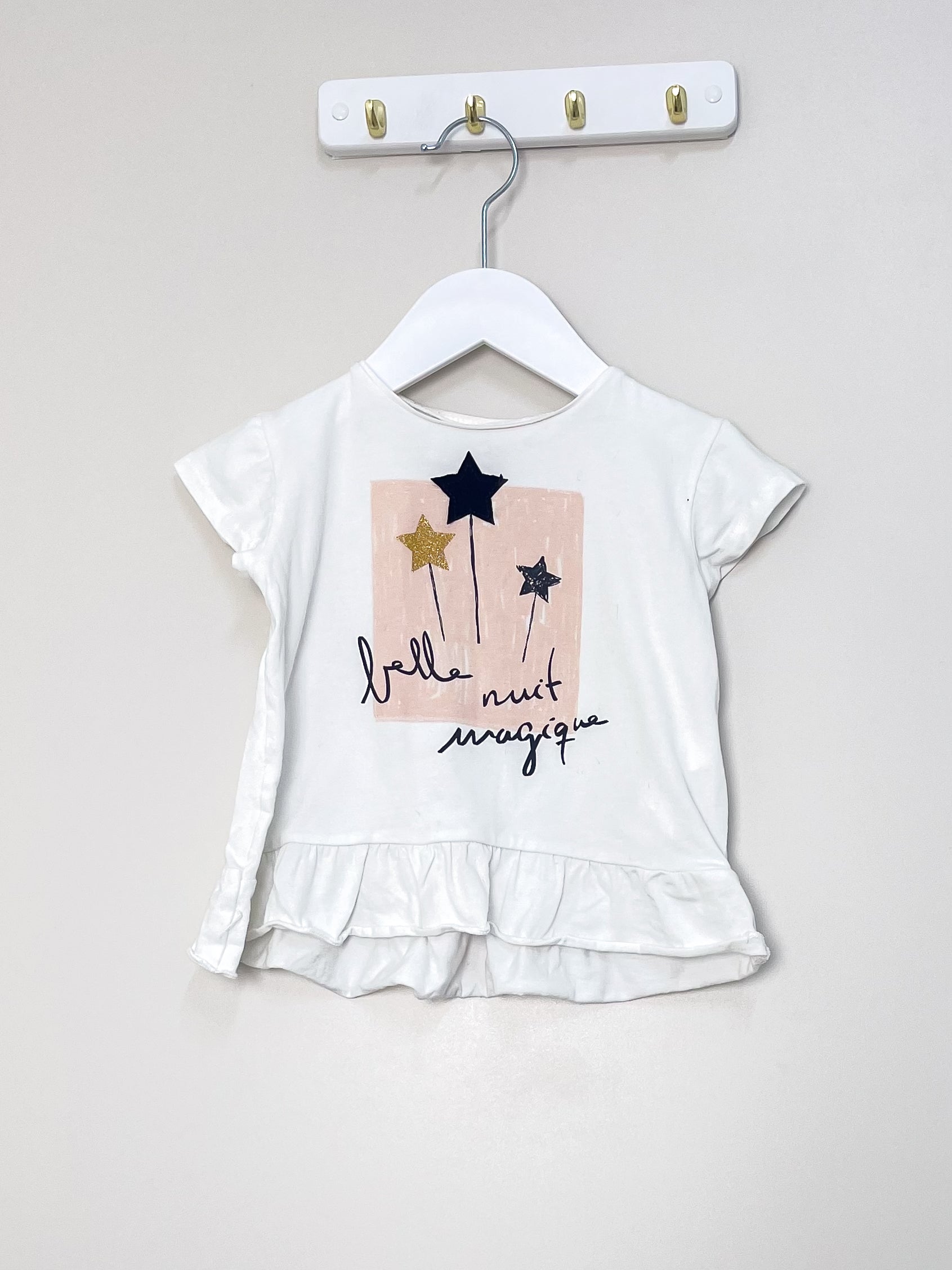 Zara star tee (18-24m)