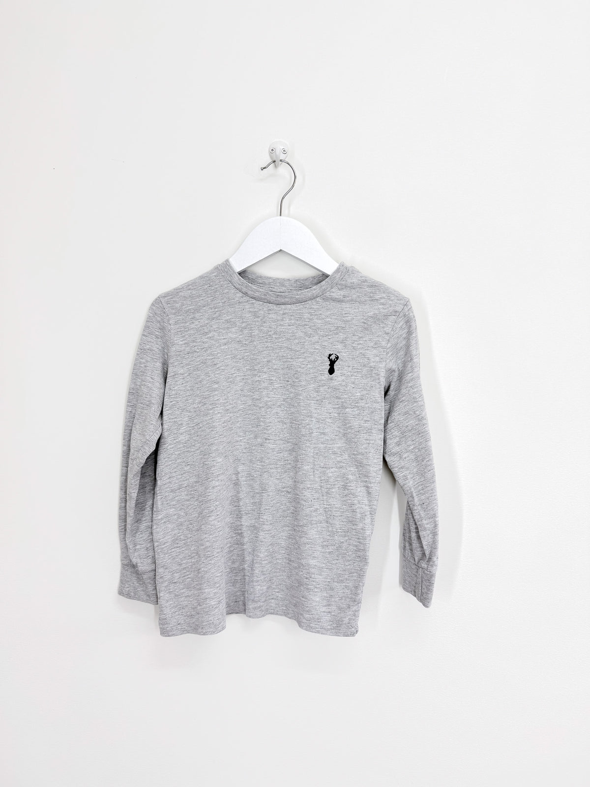 Next long sleeve tee - grey (7y)