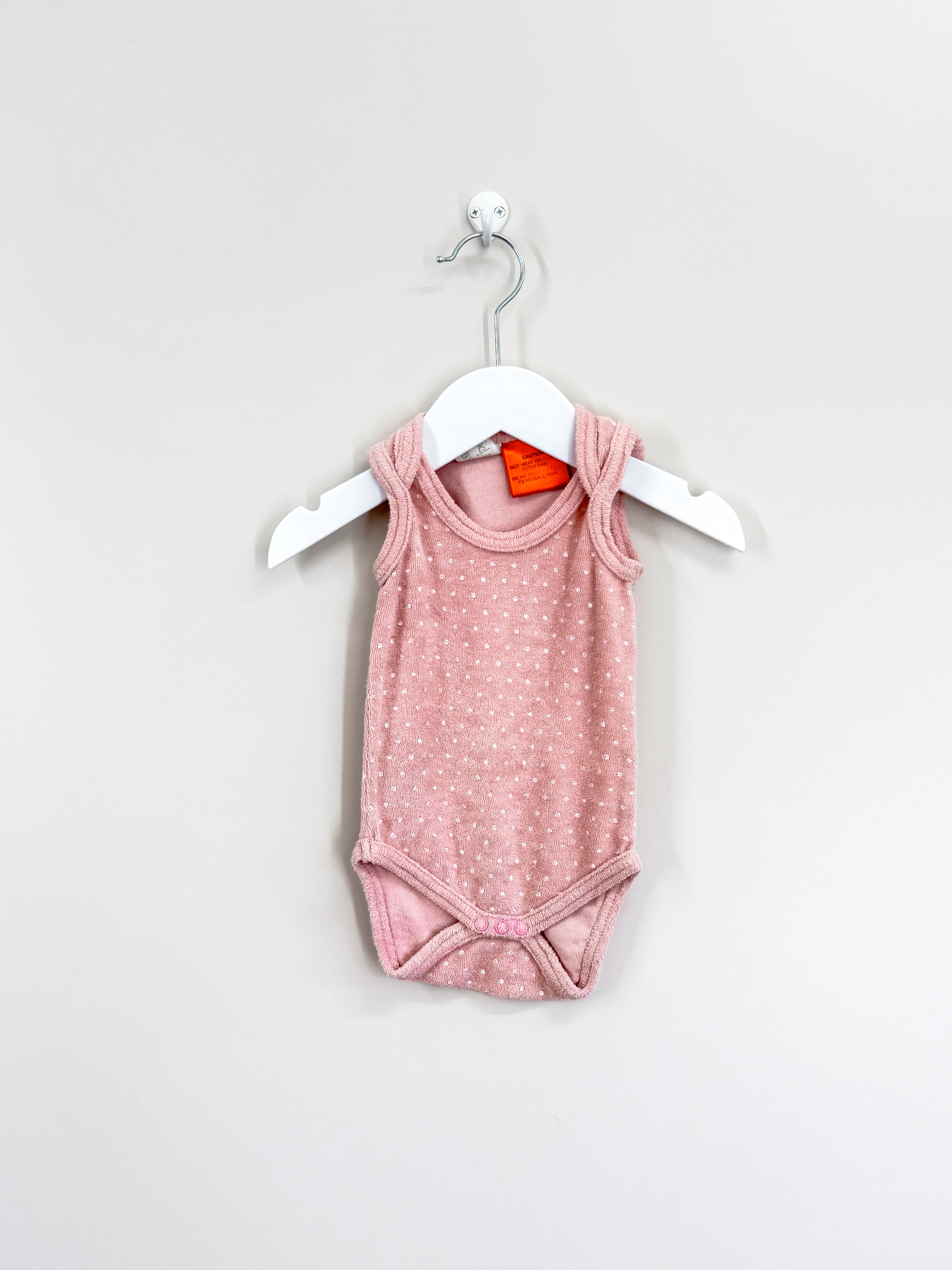 Nature Baby organic terry singletsuit - dots (3-6m)
