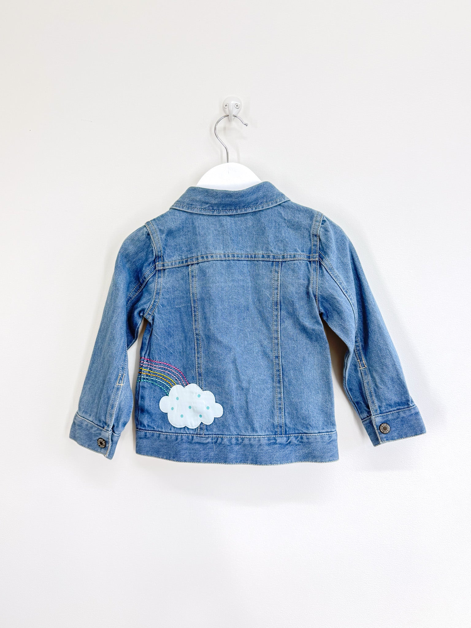 BNWT Teeny Weeny unicorn denim jacket (18-24m)