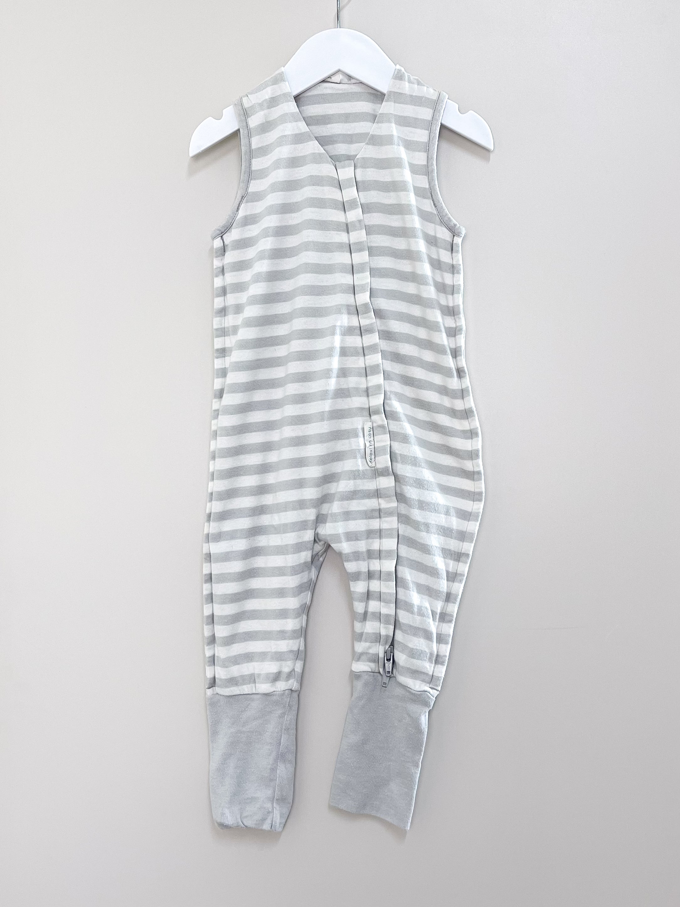 Woolbabe merino cotton 3 seasons sleepsuit (6-12m)