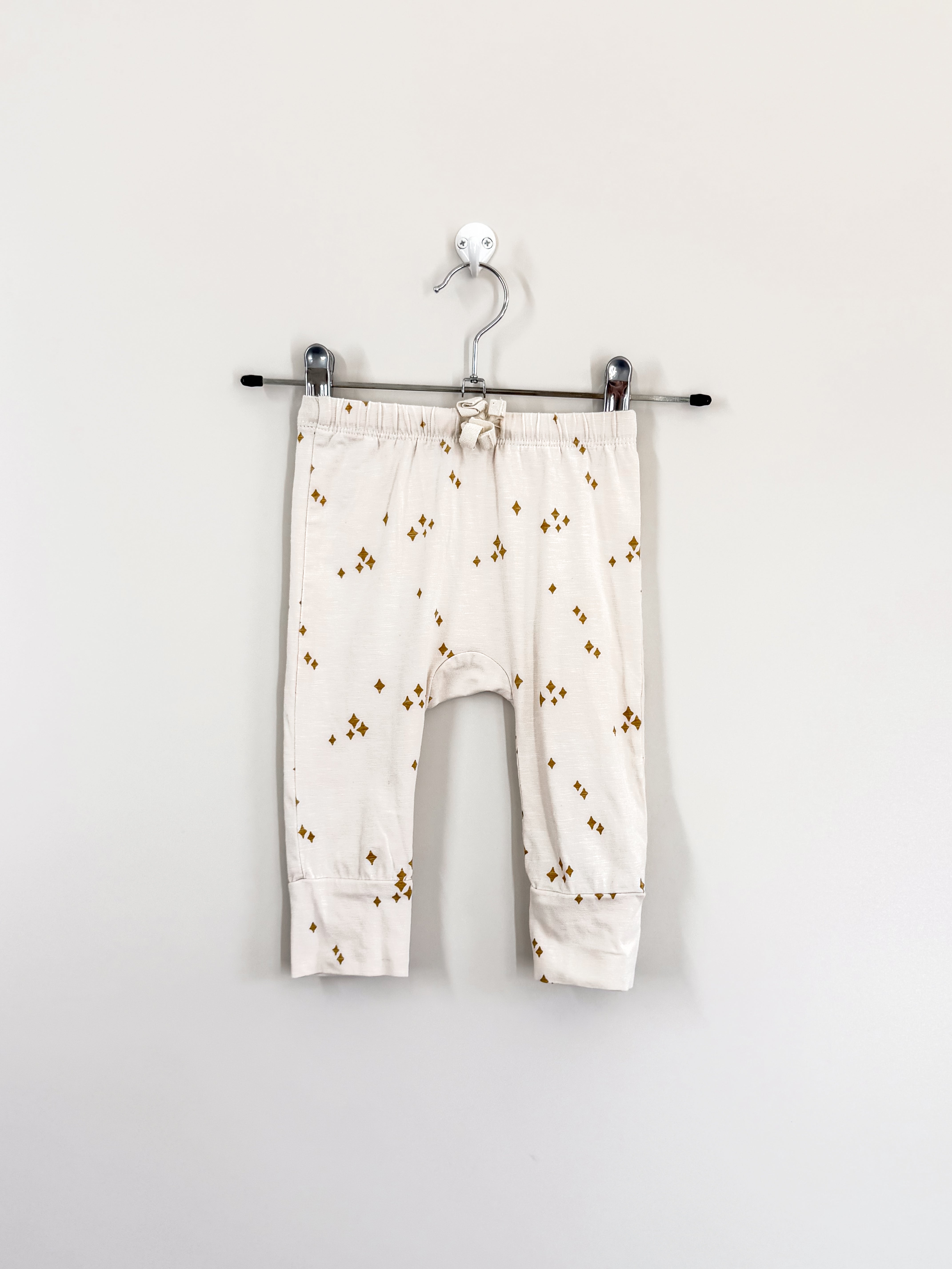 Buck & Baa organic star leggings (nb-3m)