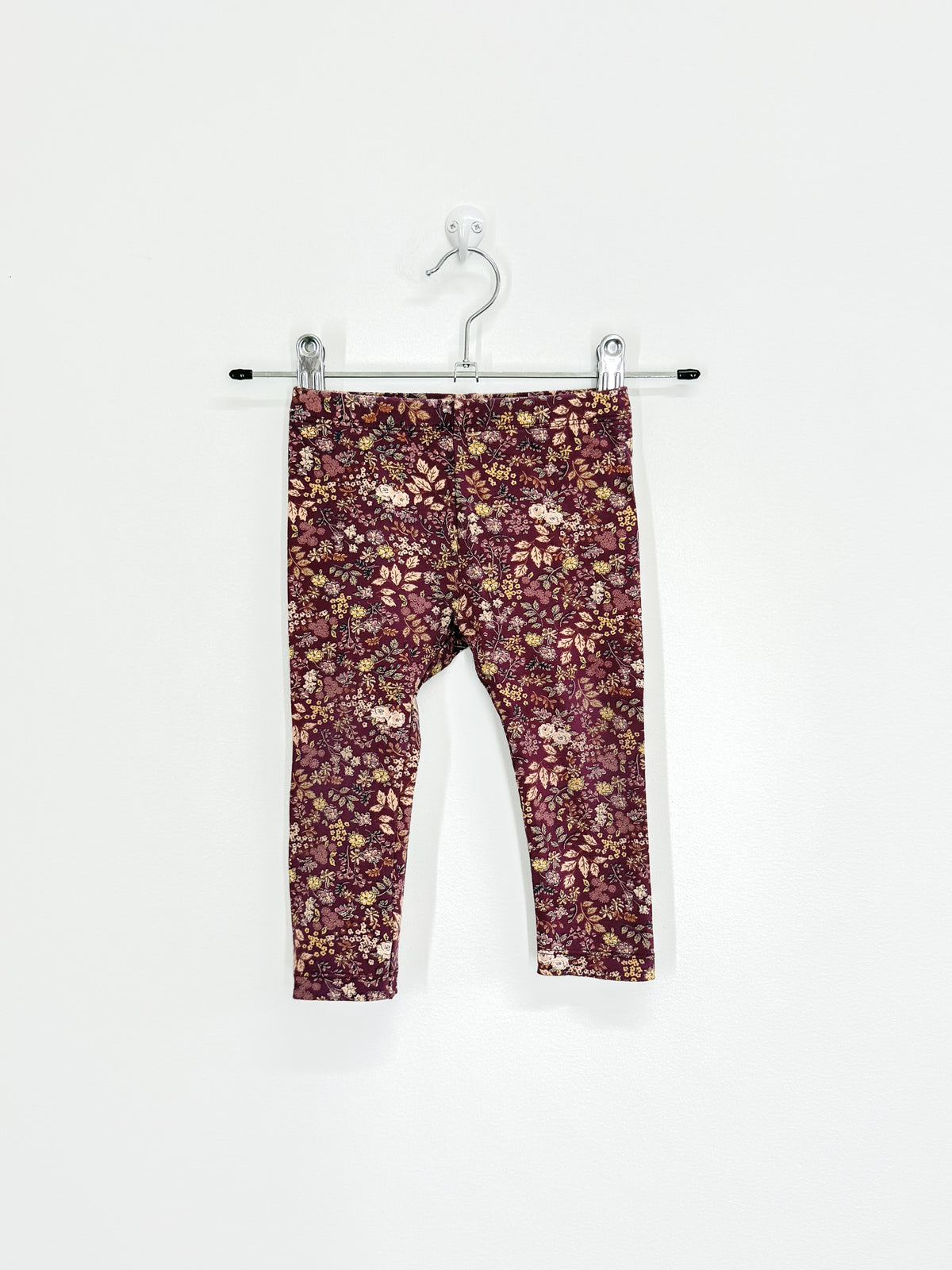 Teeny Weeny floral leggings (12-18m)