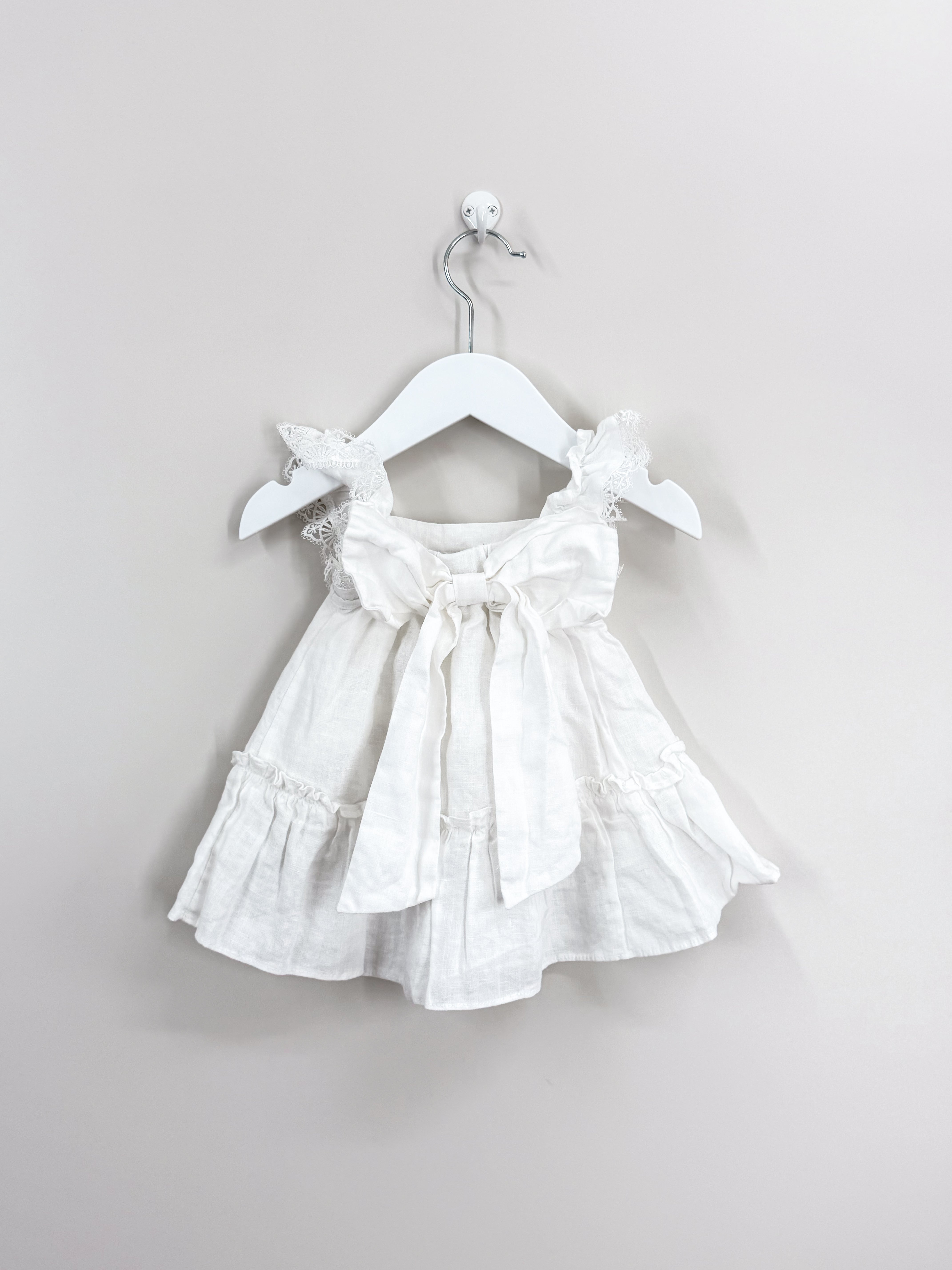 Karibou Kids everly linen dress (6-12m)