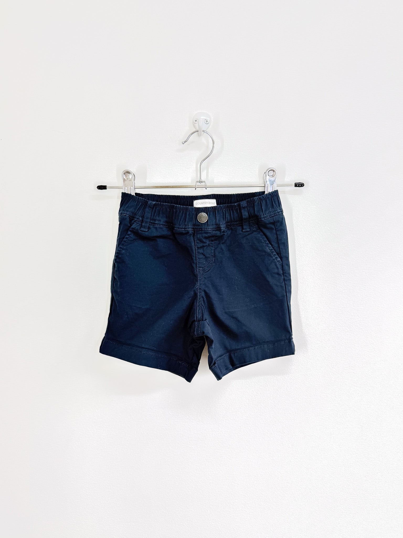 Country Road navy chino shorts (6-12m)