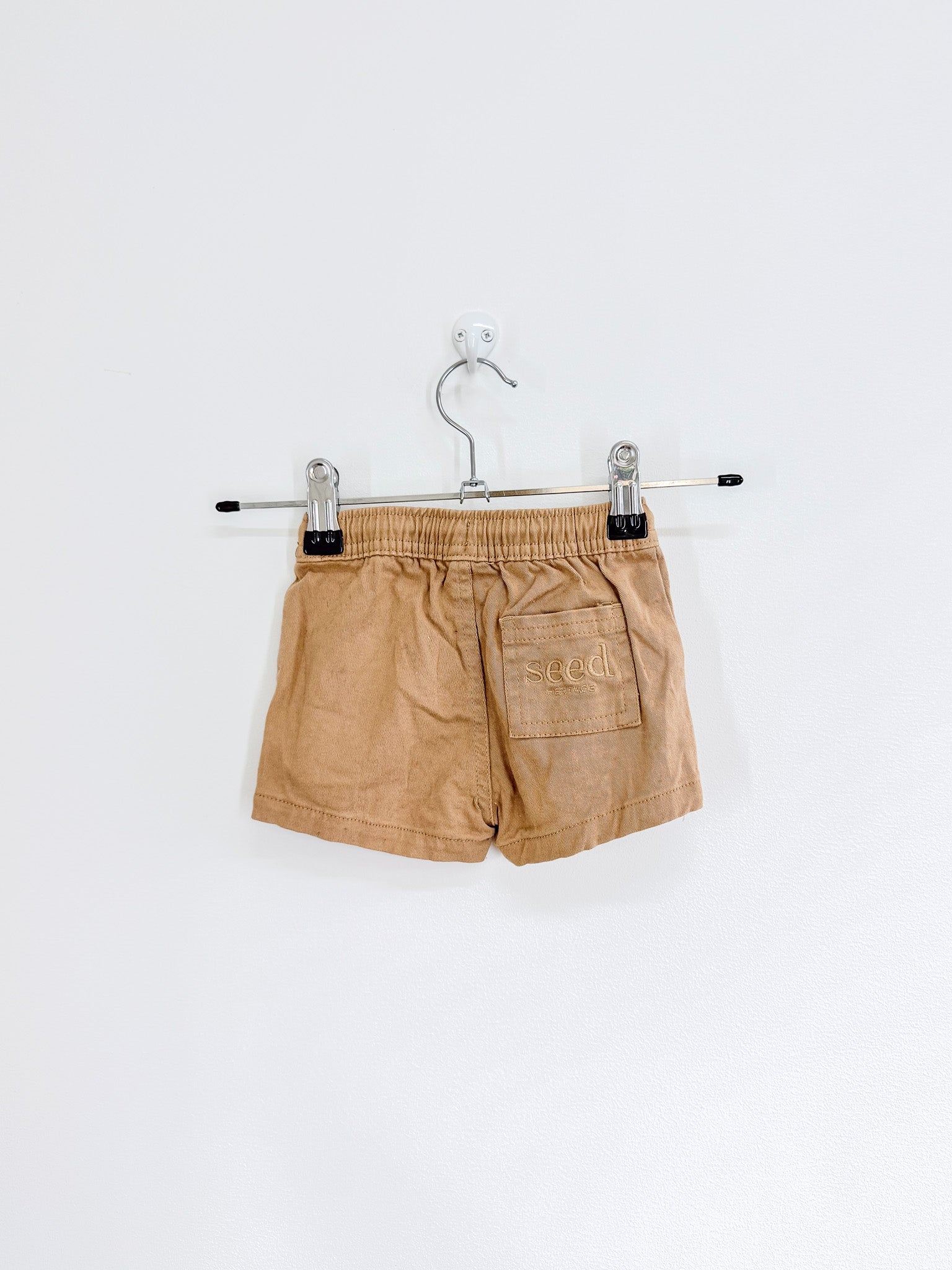 Seed core logo chino shorts (0-3m)