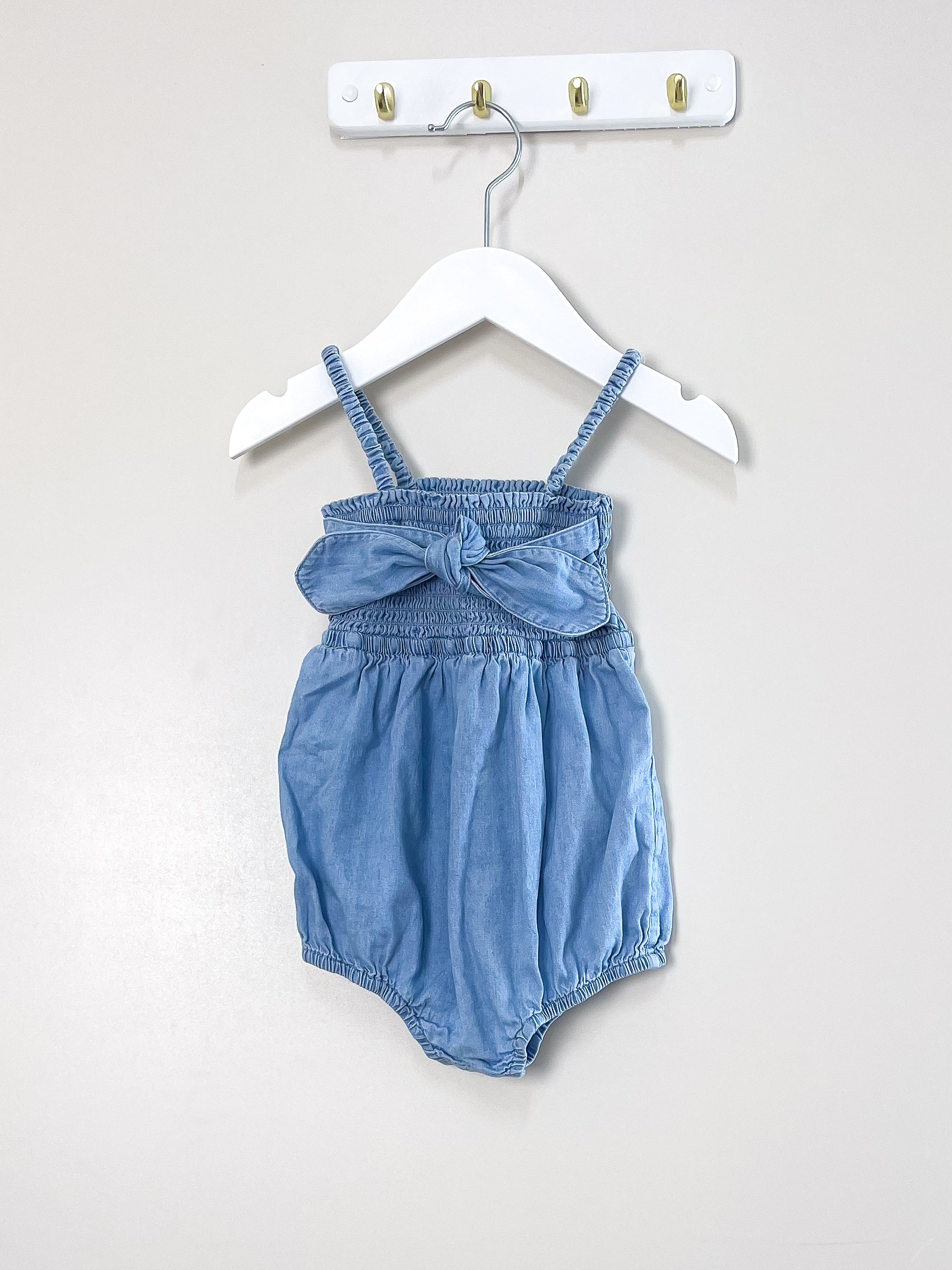 Country Road chambray sunsuit (6-12m)