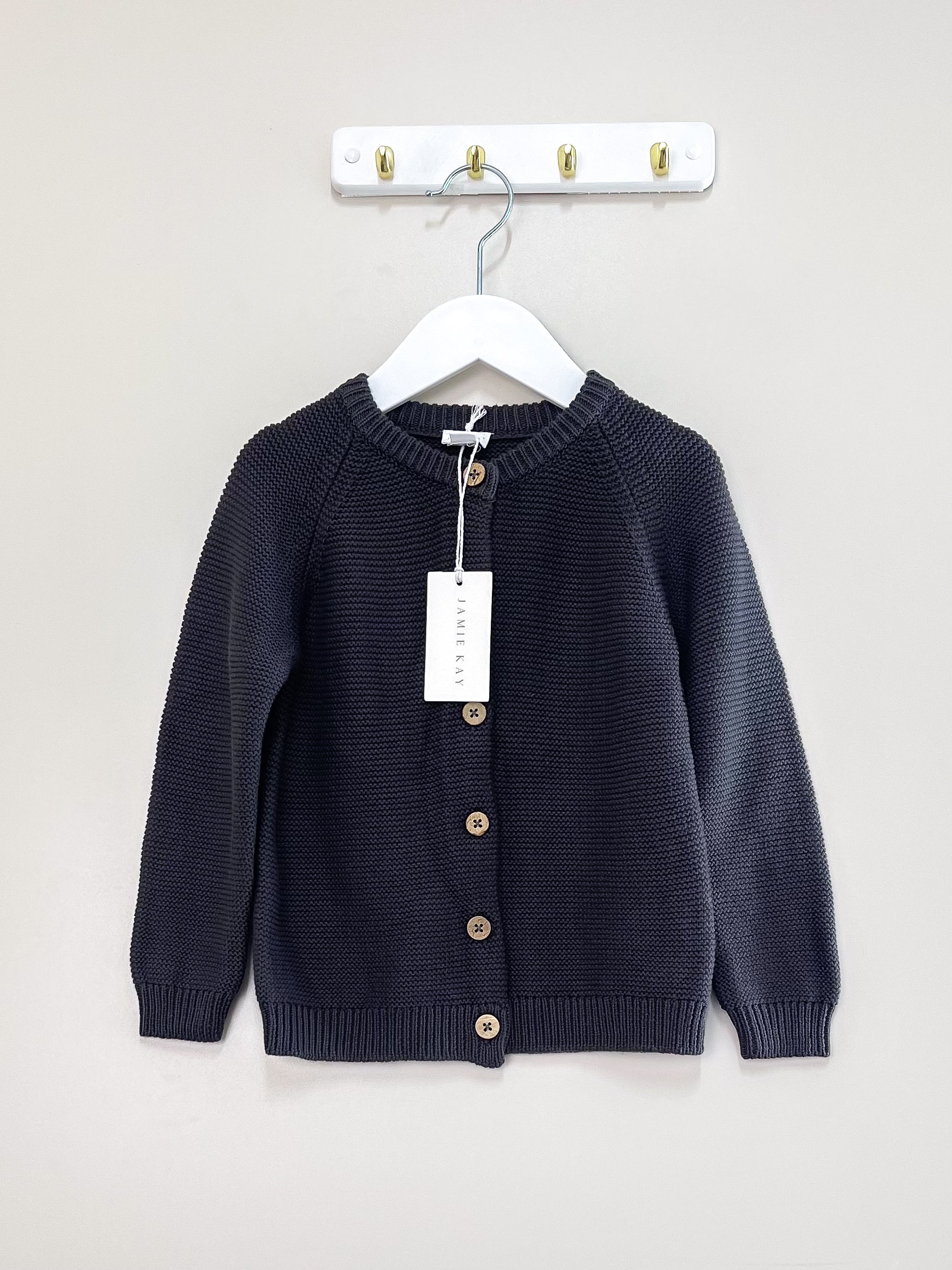 BNWT Jamie Kay louis cardigan - coal (3y)