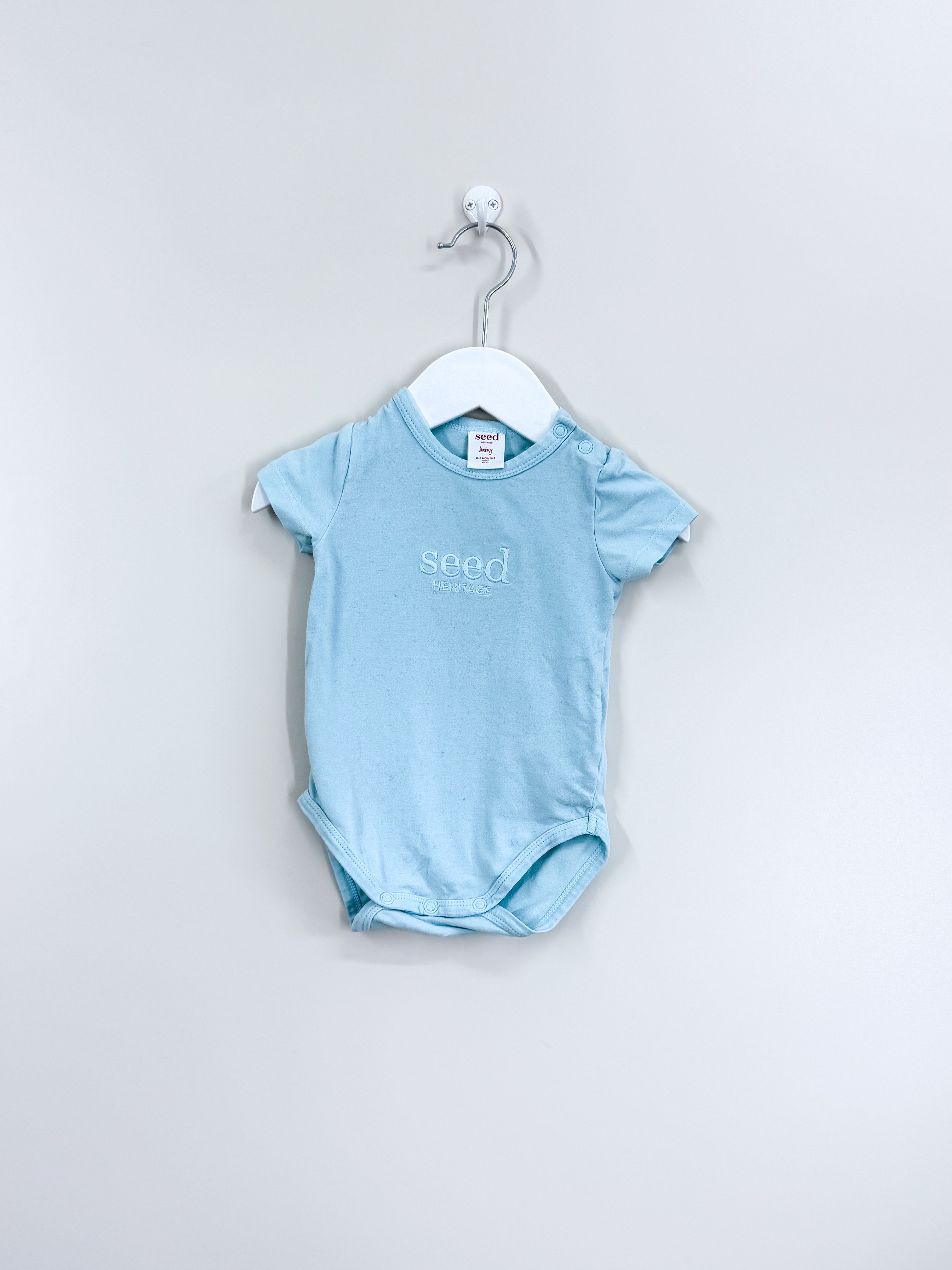 Seed core logo bodysuit (0-3m)