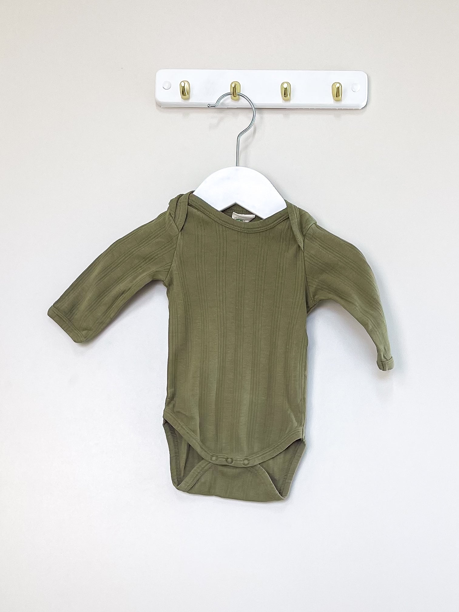 Nature Baby organic derby bodysuit (0-3m)