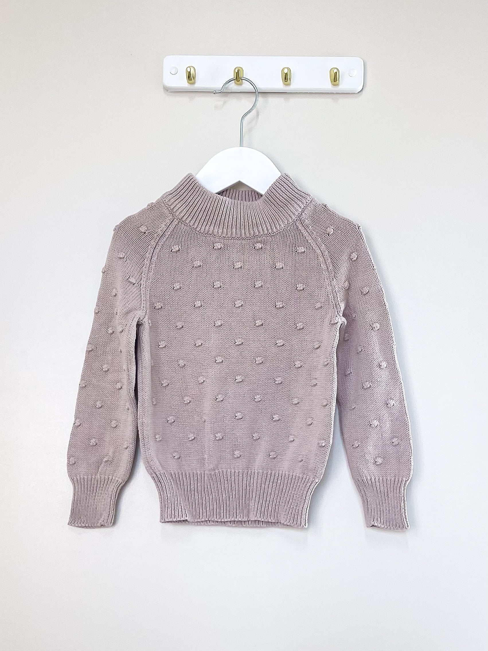Jamie Kay OG dotty knit - rosebud (3y)
