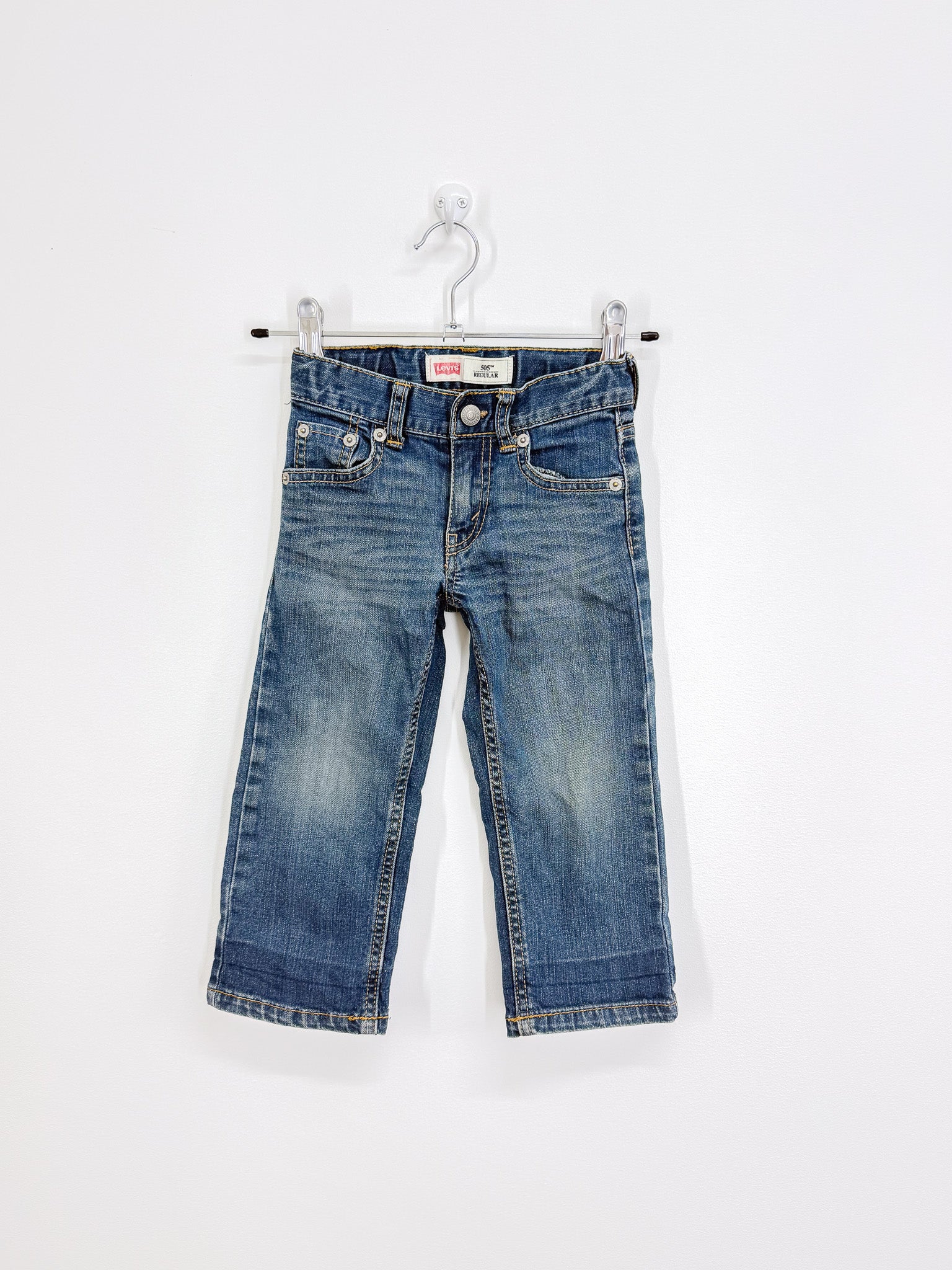 Levi's 505 regular fit denim jeans (1-2y)