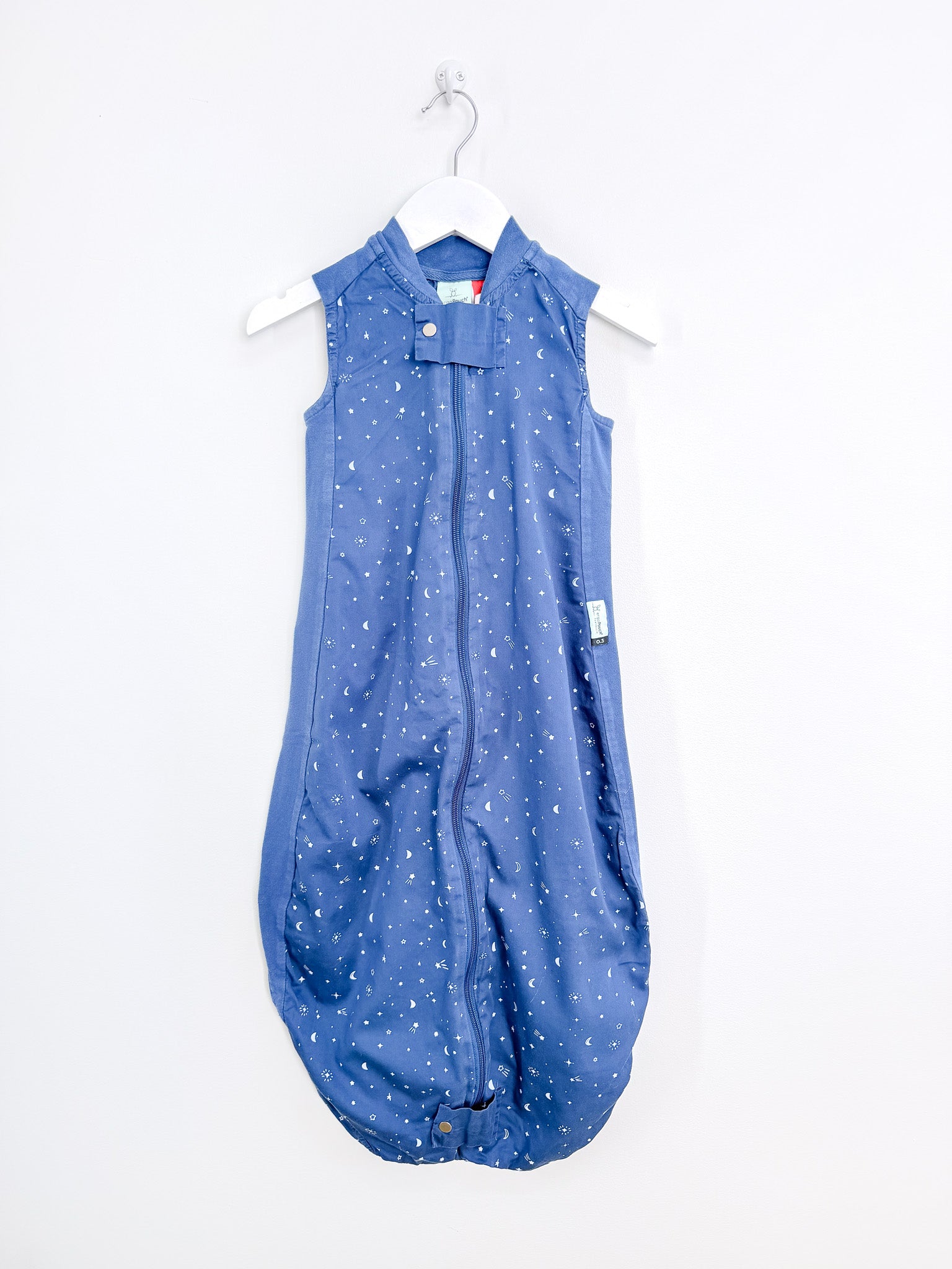 Ergopouch organic premium sleeping bag 0.3 tog - night sky (8-24m)