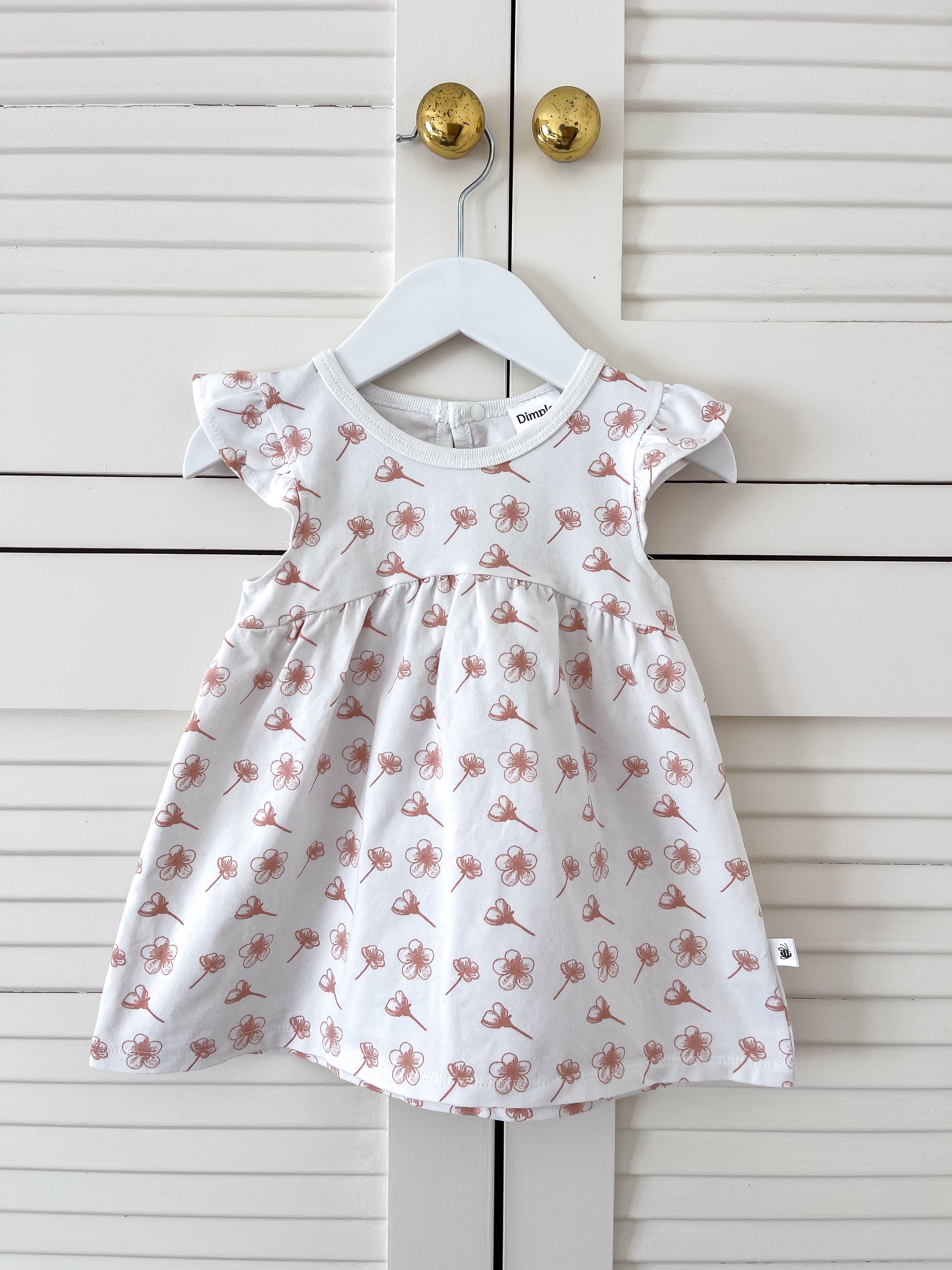 Dimples organic dress (12-18m)