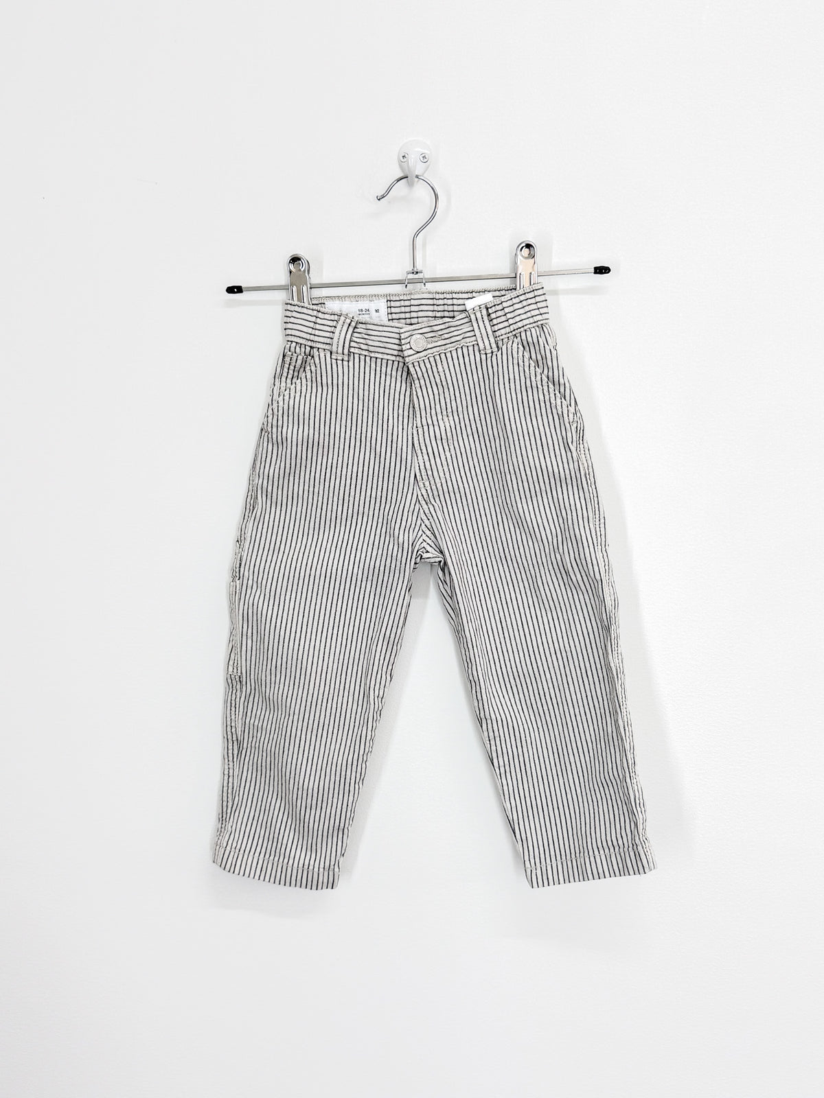 Zara striped pants (18-24m)
