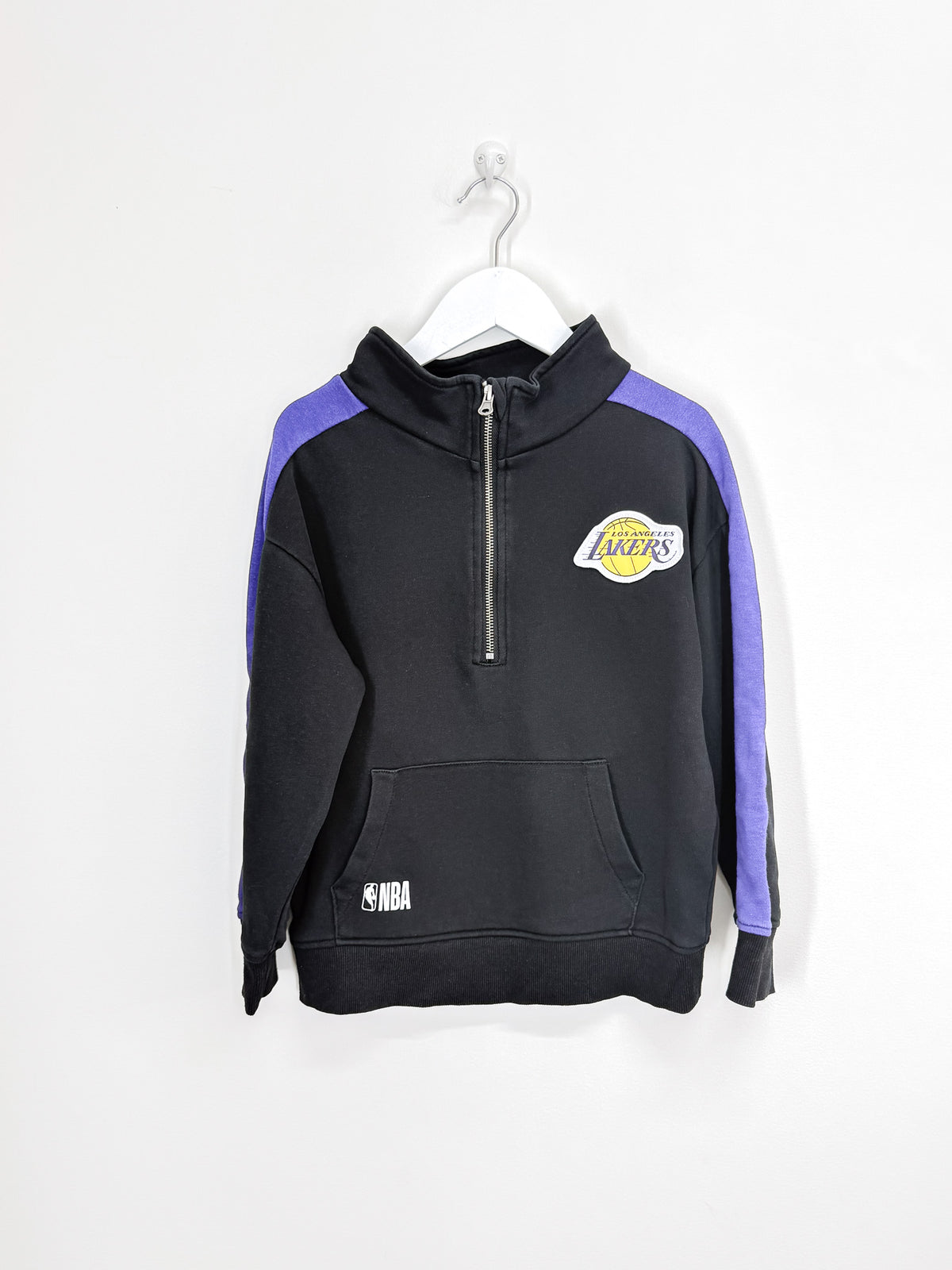 Cotton On Kids x NBA Lakers half zip pullover (9-10y)