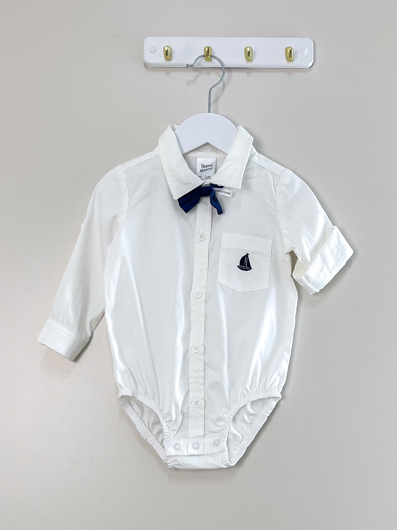 Teeny Weeny bodysuit shirt (12-18m)