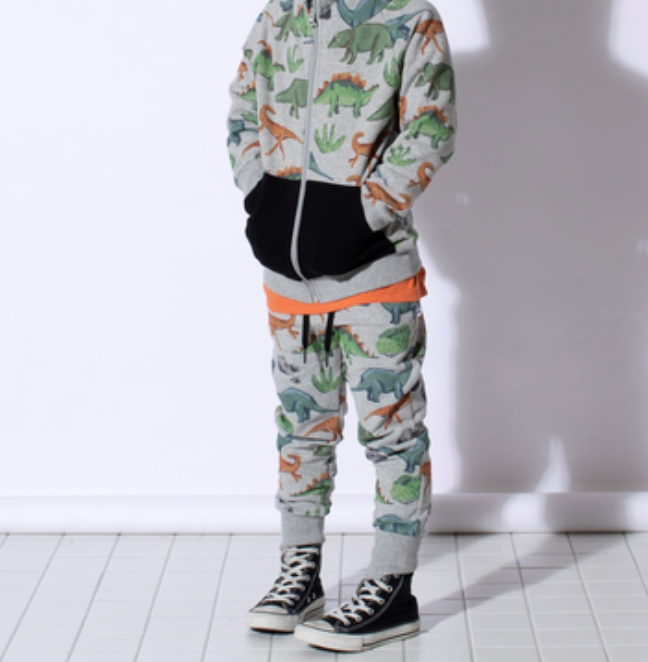 Minti dino world furry trackies (1y)