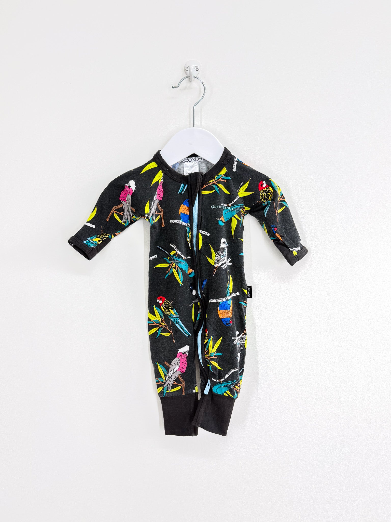 Bonds wondersuit - birds (Newborn)