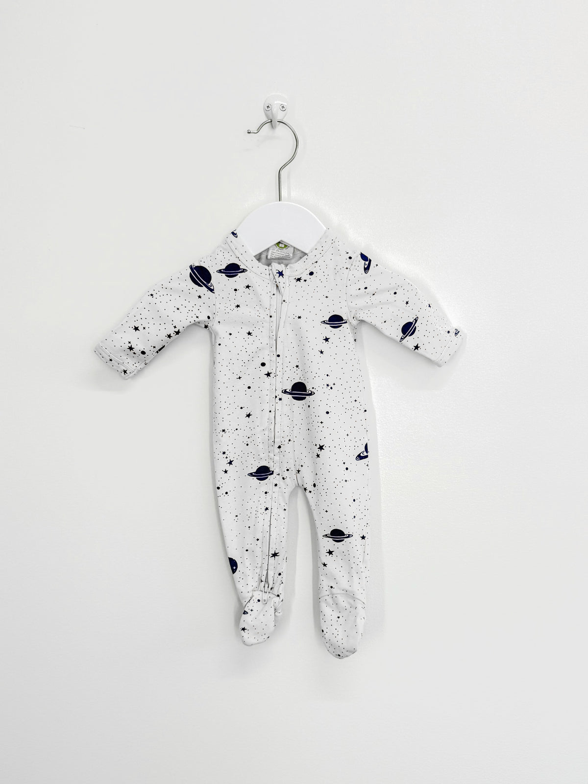 Nature Baby organic dreamlands zipsuit - galactic print (newborn)