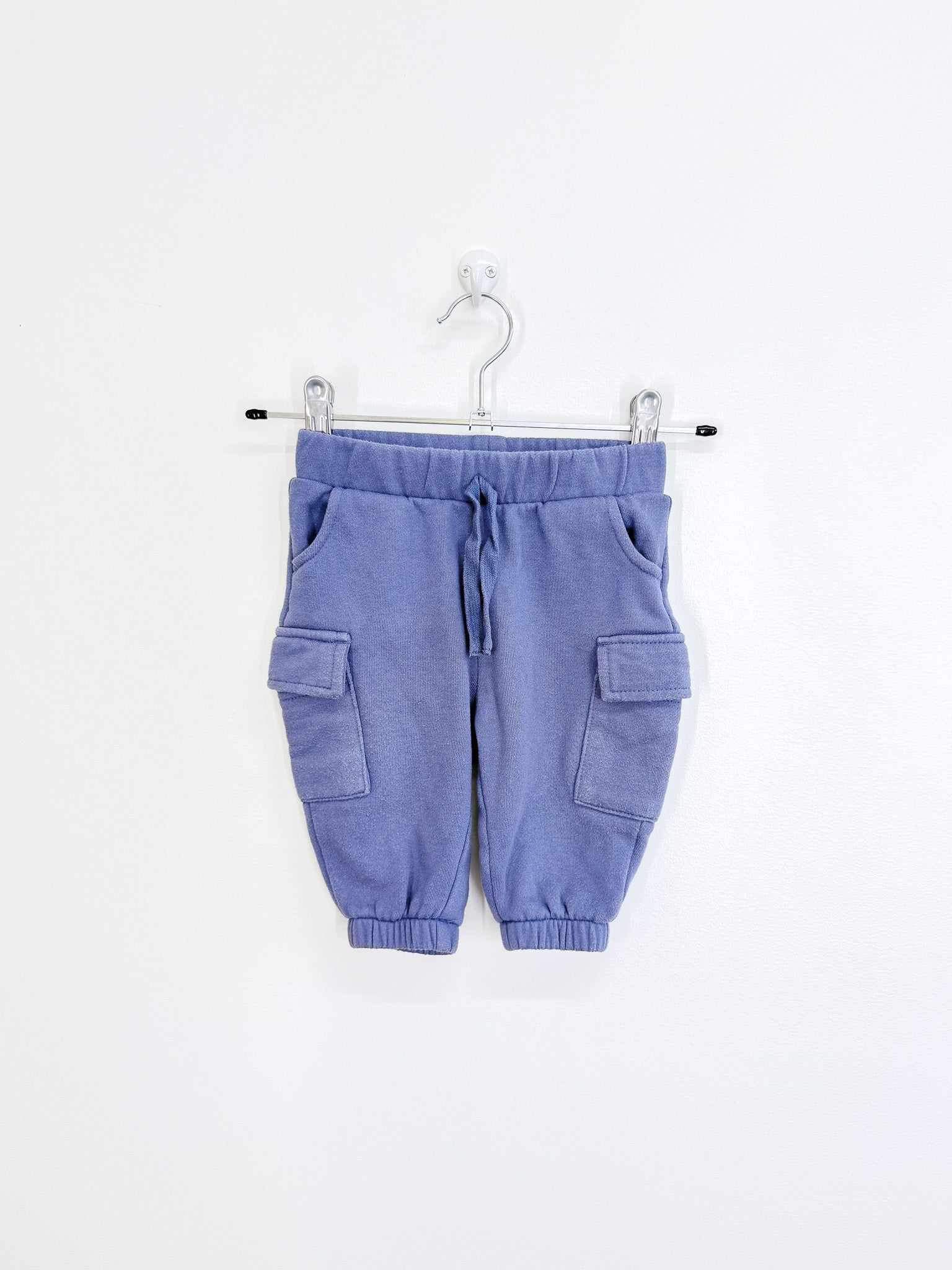 Teeny Weeny cargo track pants (3-6m)