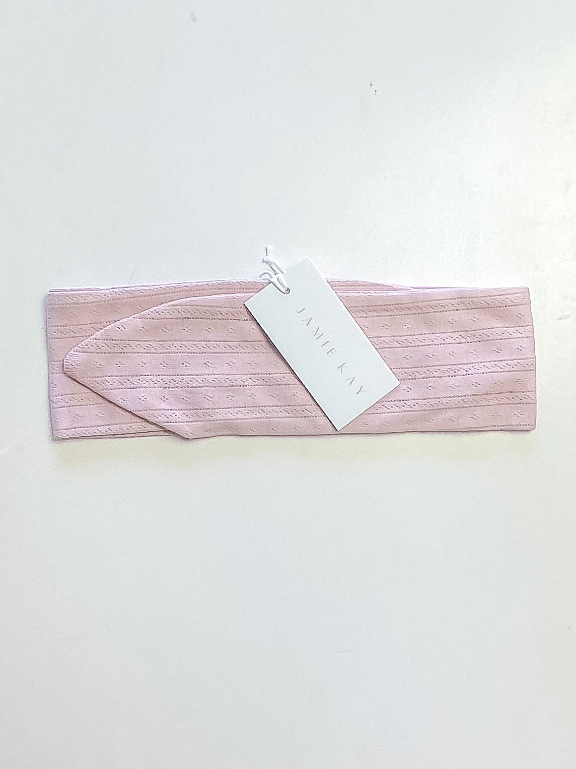 BNWT Jamie Kay organic pointelle headband cupcake (2-4y)