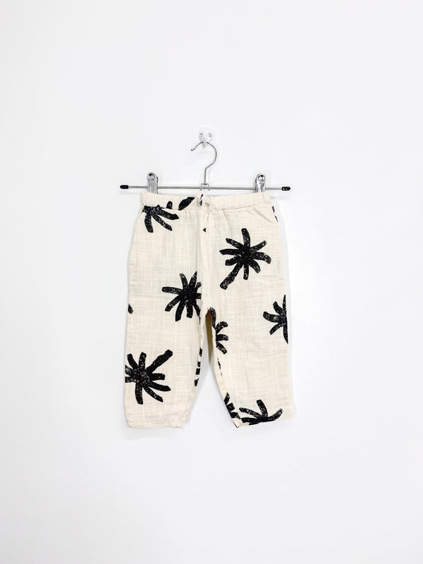 Zara lightweight palm beach pants (12-18m)