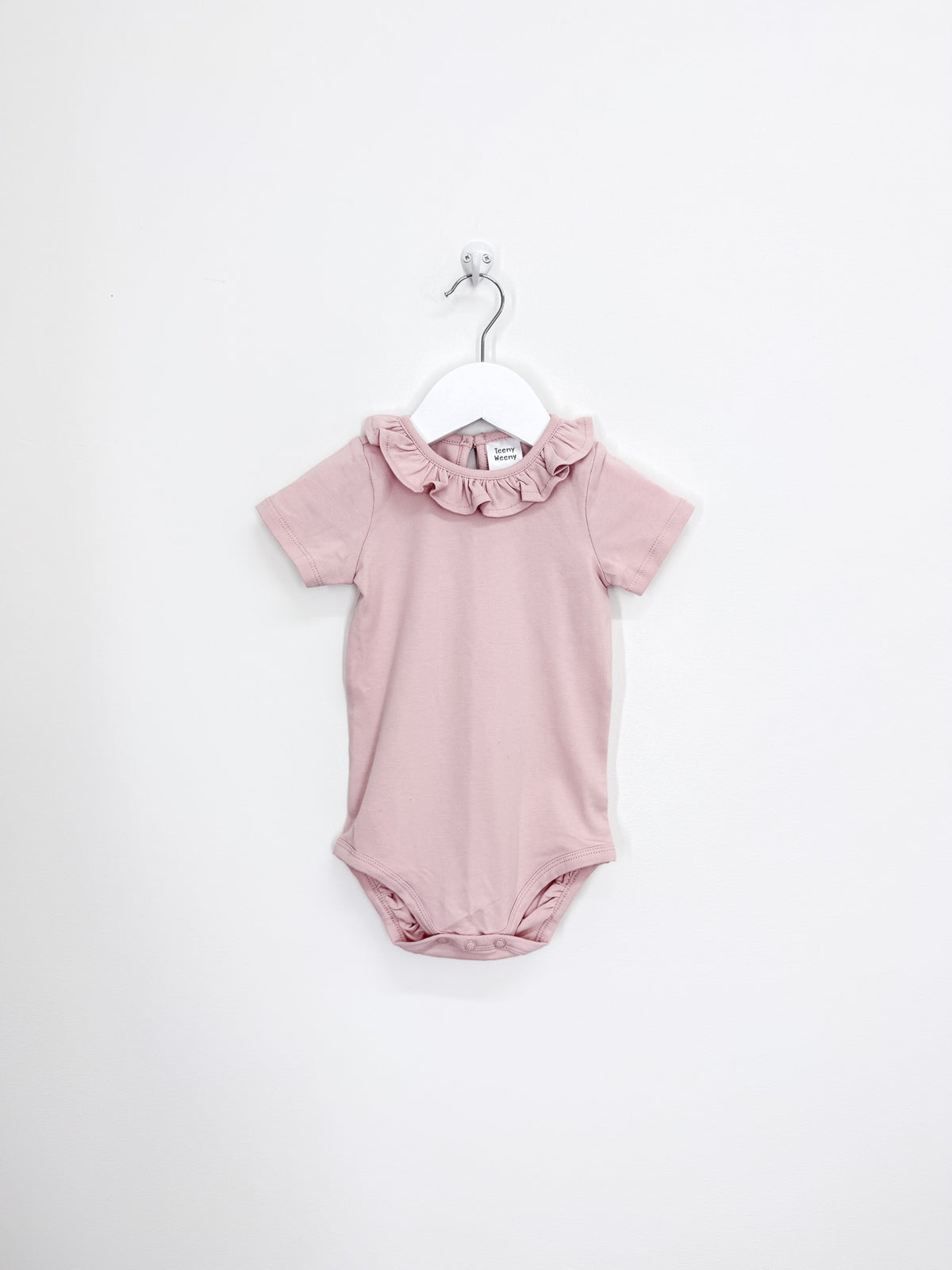 Teeny Weeny short sleeve frill collar bodysuit (12-18m)