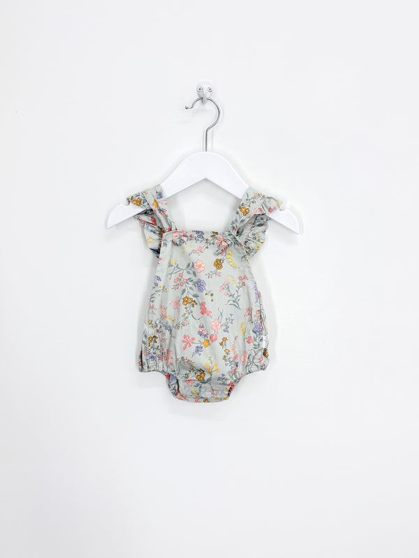 Toshi floral sunsuit romper (0-3m)