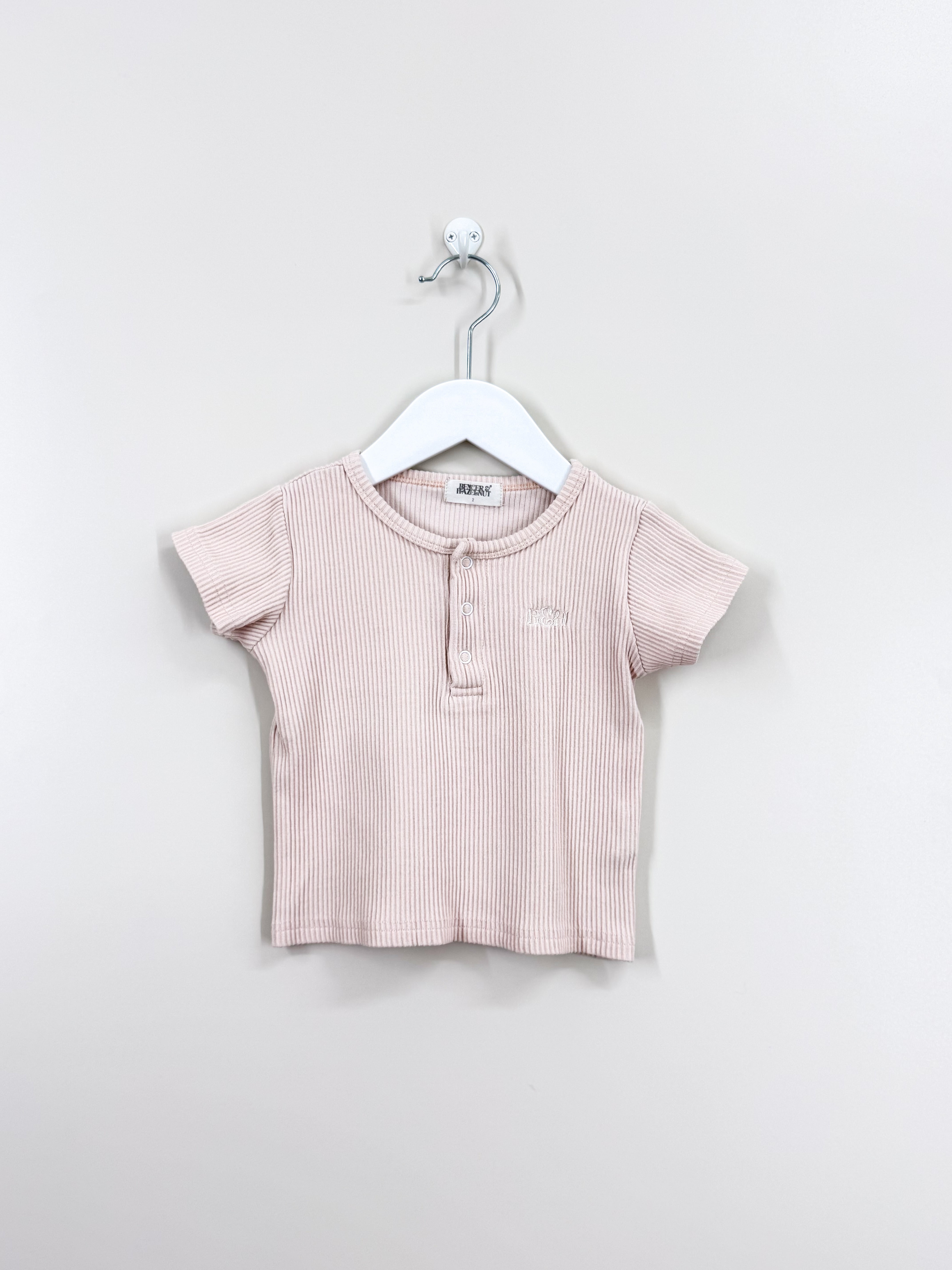 Bencer & Hazelnut rib tee (2y)