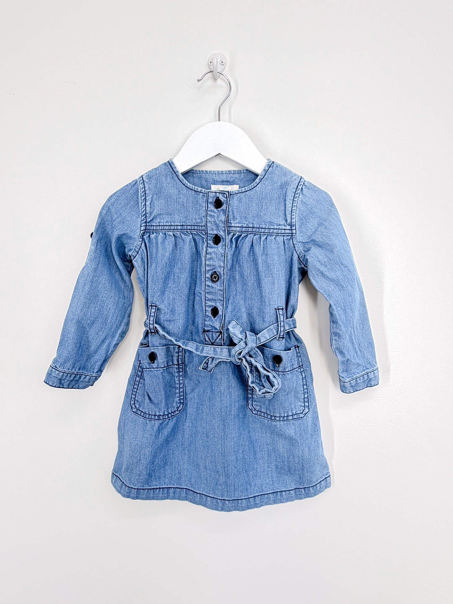 Country Road denim shirt dress (18-24m)
