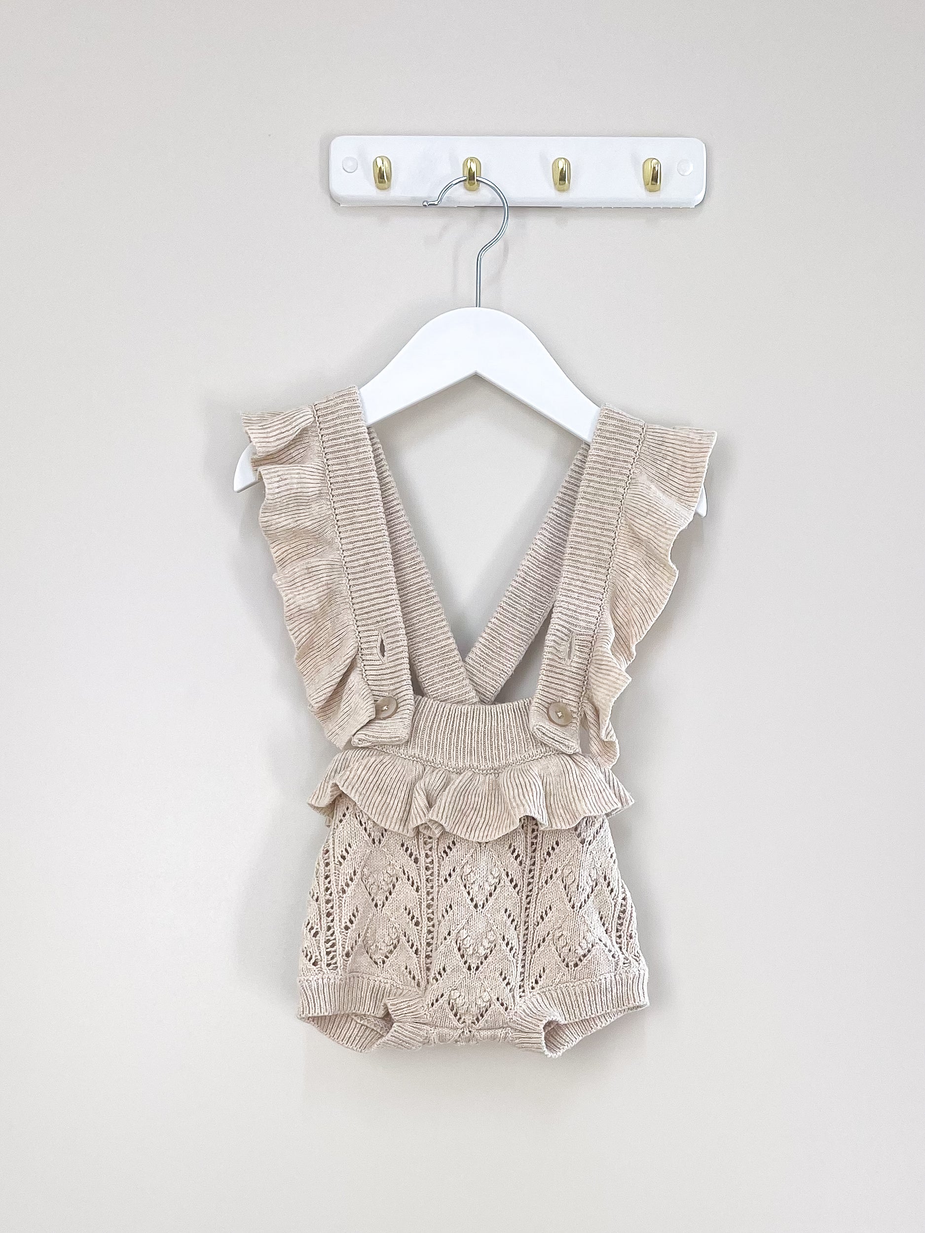 Jamie Kay bonnie knit playsuit (1y)