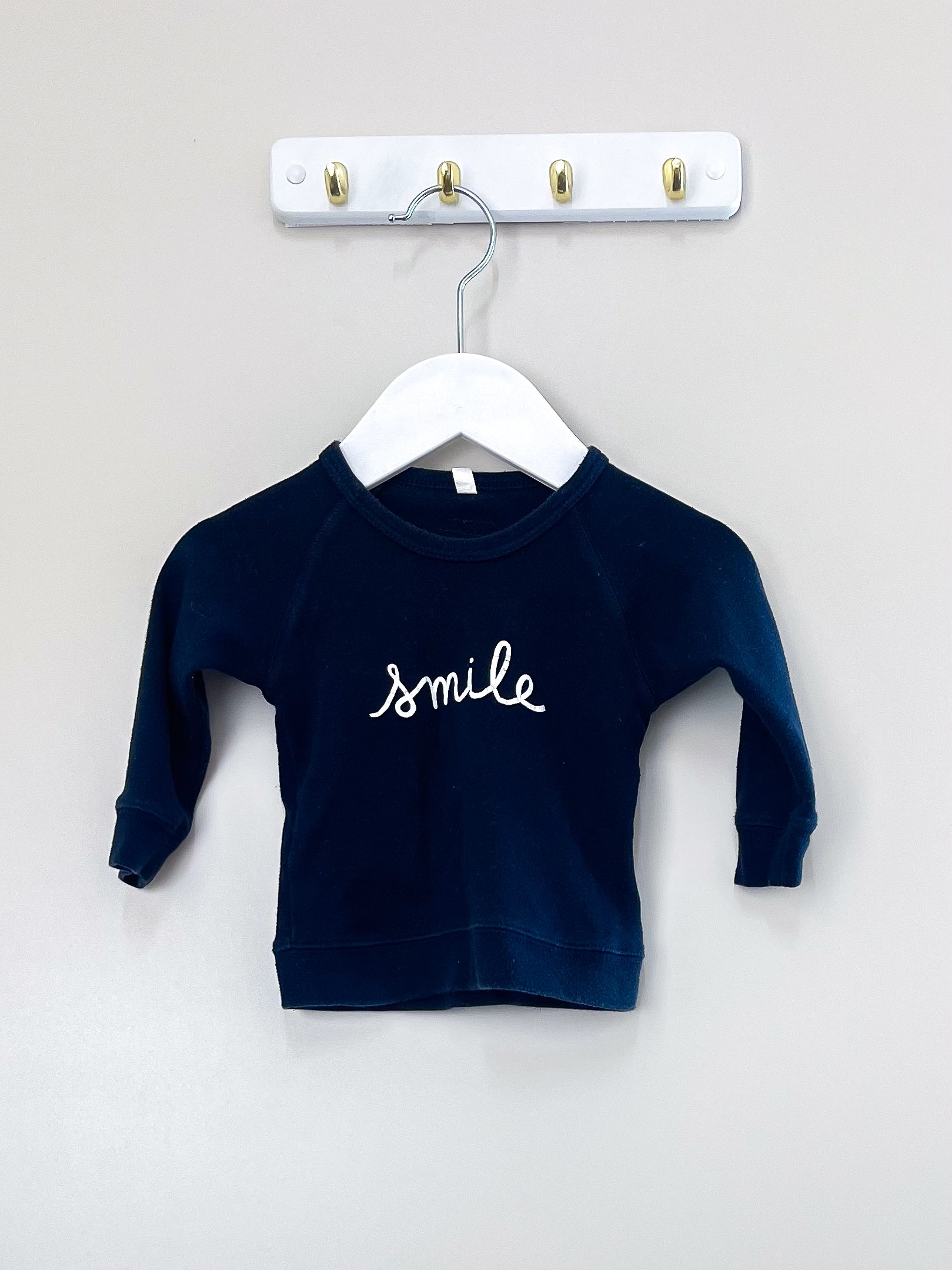 Organic Zoo organic smile tee (3-6m)