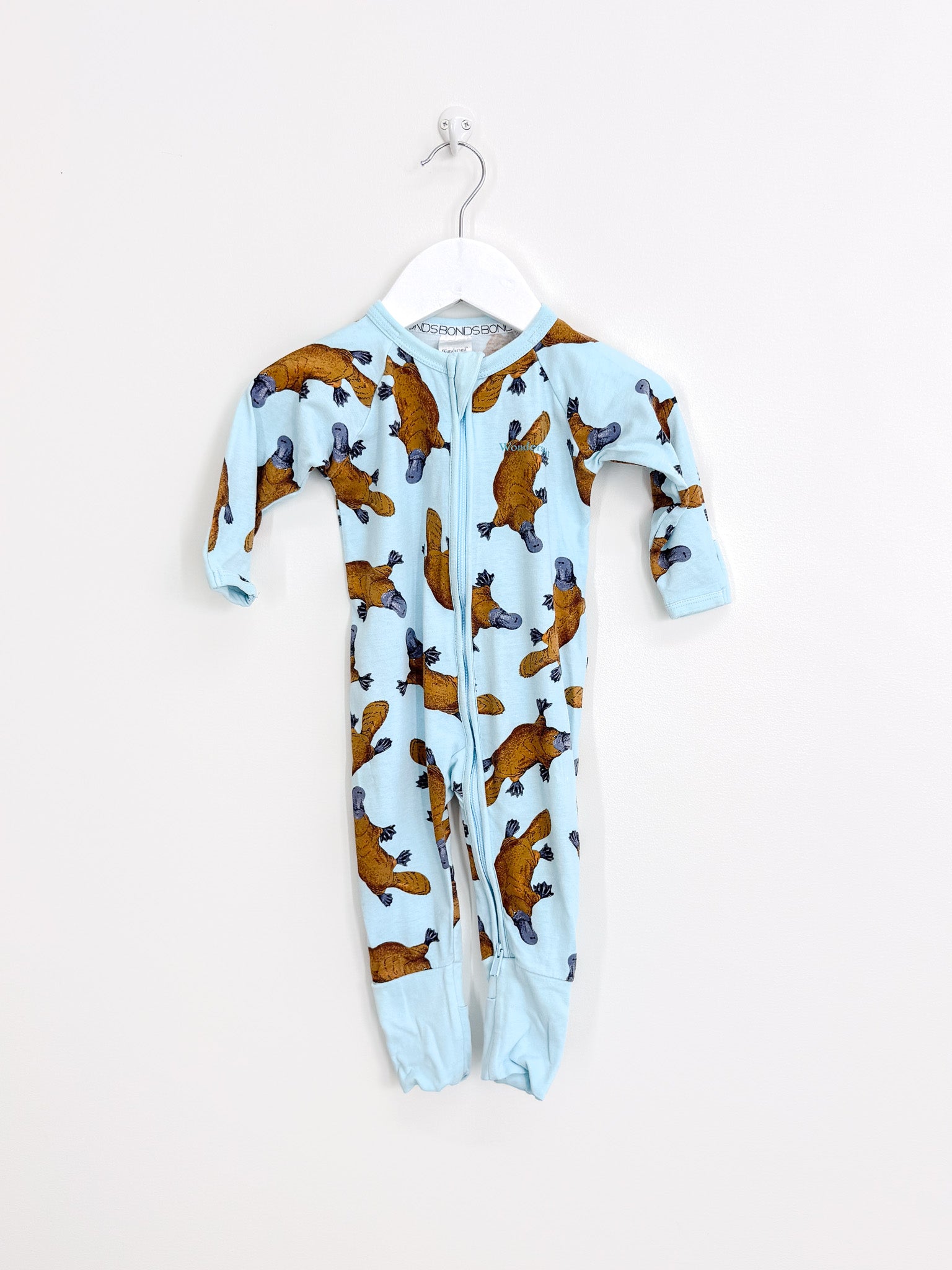 Bonds wondersuit - platypus (Newborn)