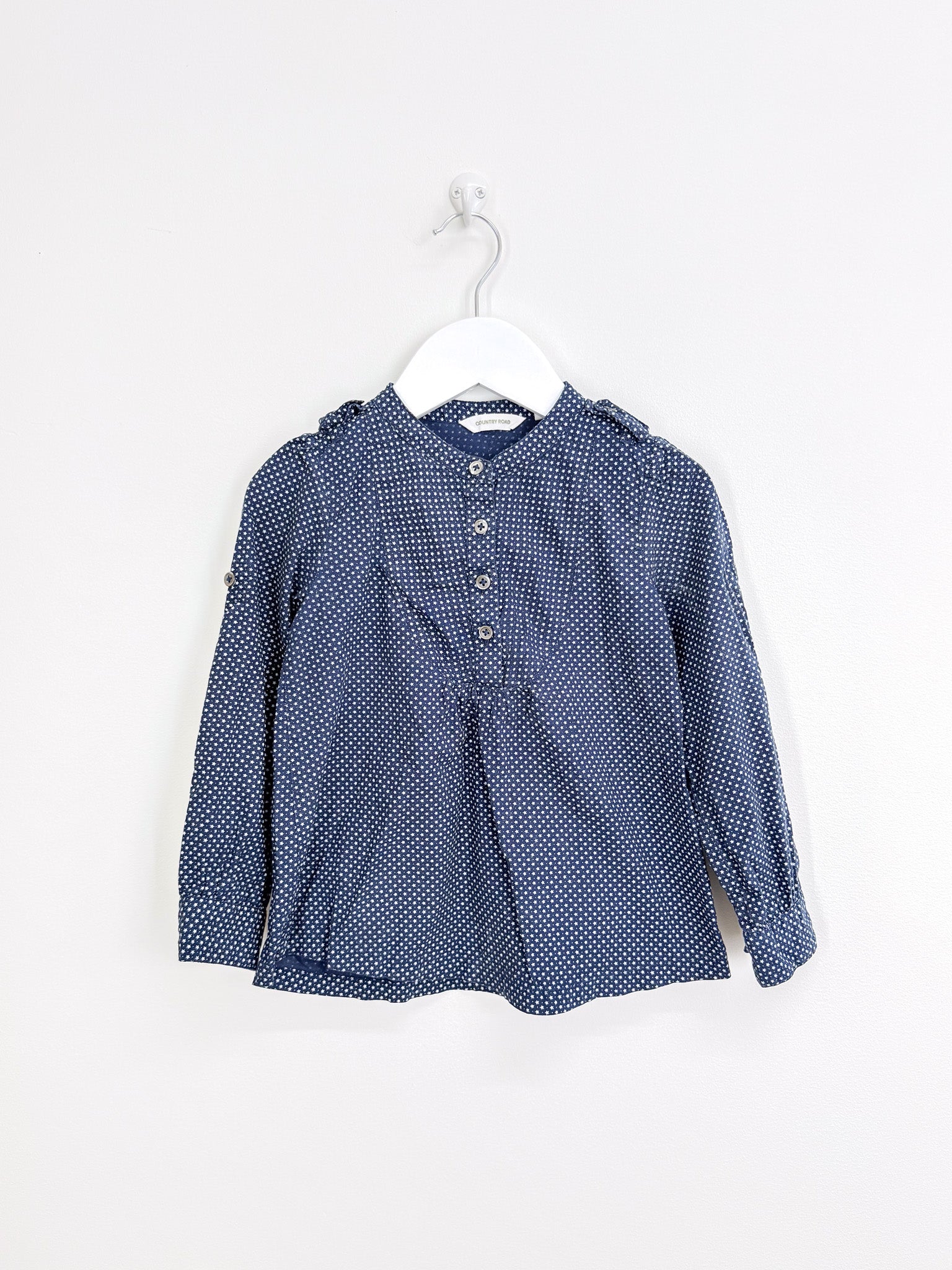 Country Road star blouse (2y)