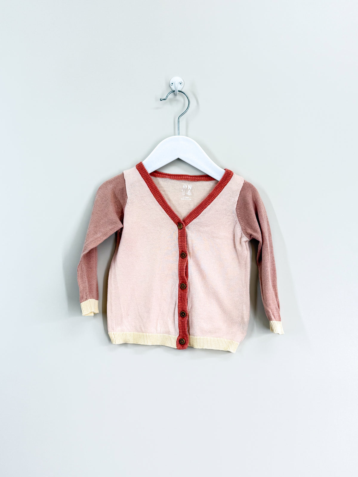 Nature Baby organic lightweight cardigan (6-12m)