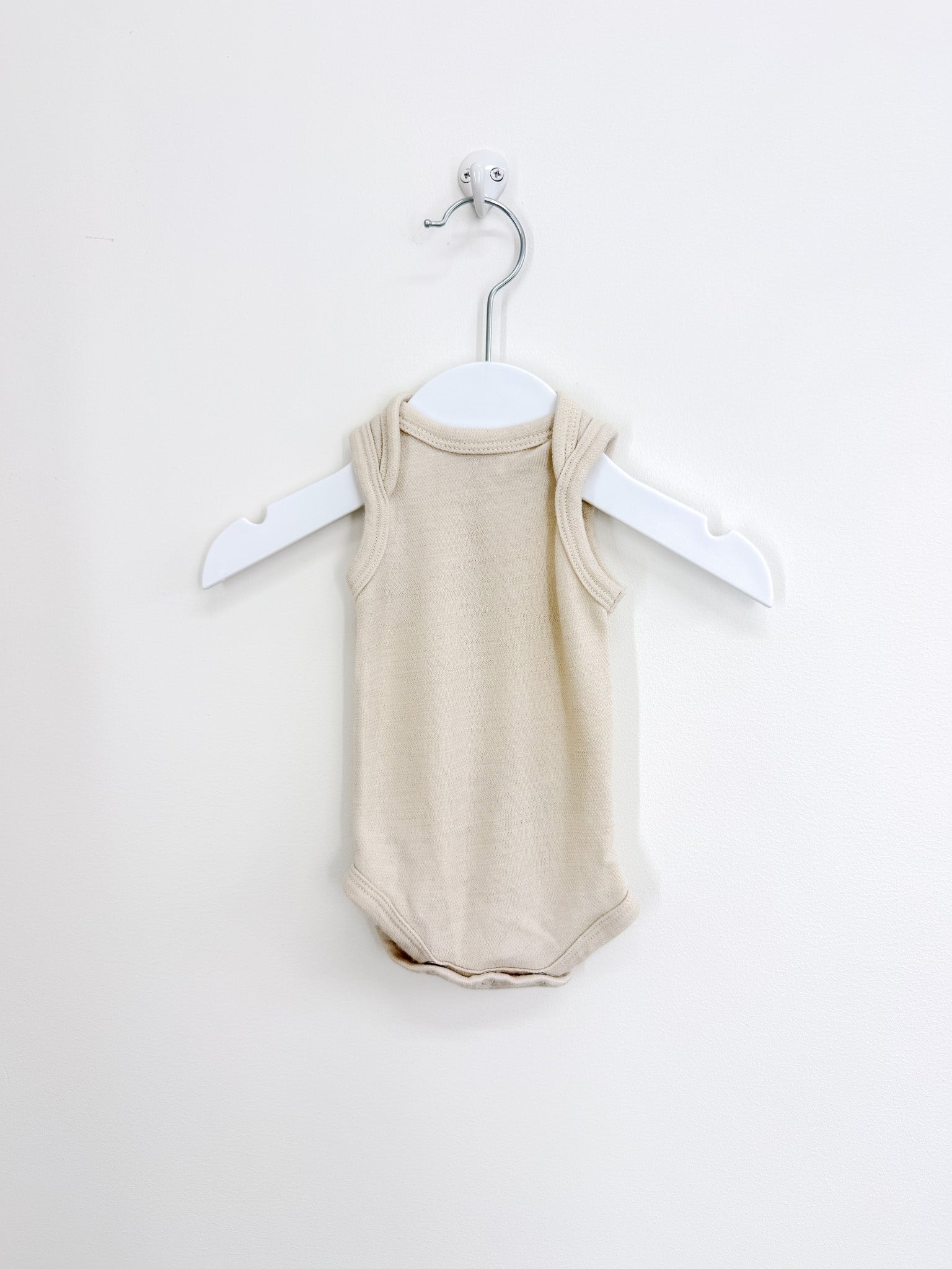 Milly & Milo merino singletsuit - beige (newborn)