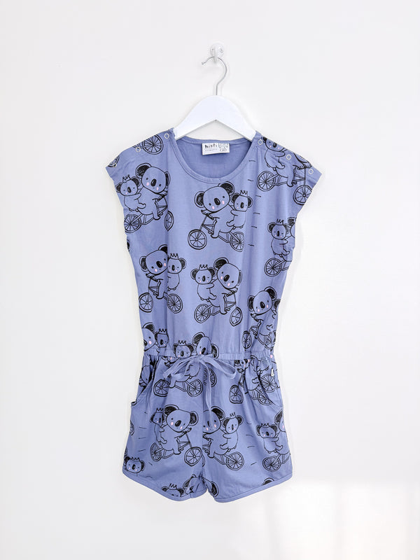 Minti biking koalas playsuit (10y)
