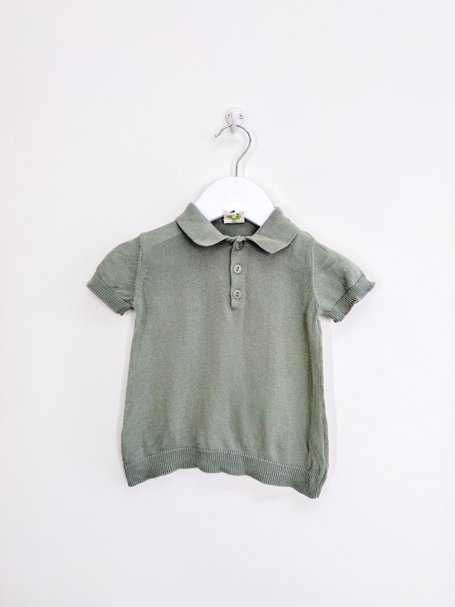 Nature Baby organic stevie polo (6-12m)