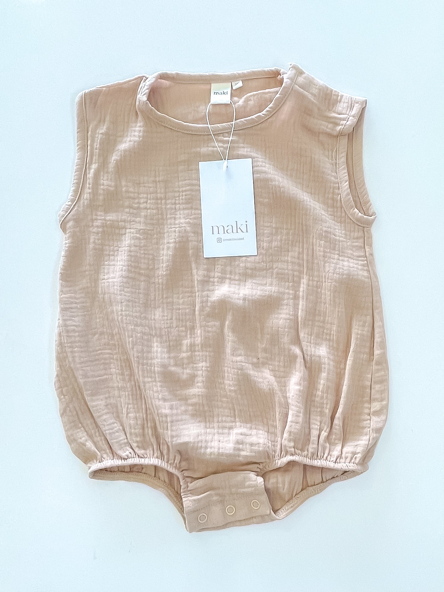 BNWT Maki The Label muslin romper (3y)