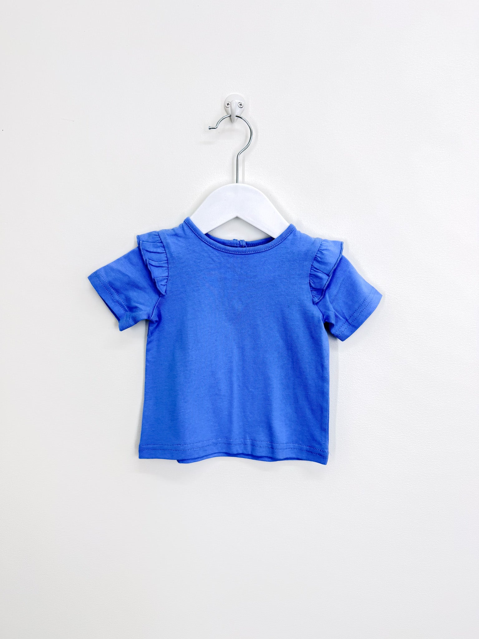 Teeny Weeny frill sleeve tee (3-6m)