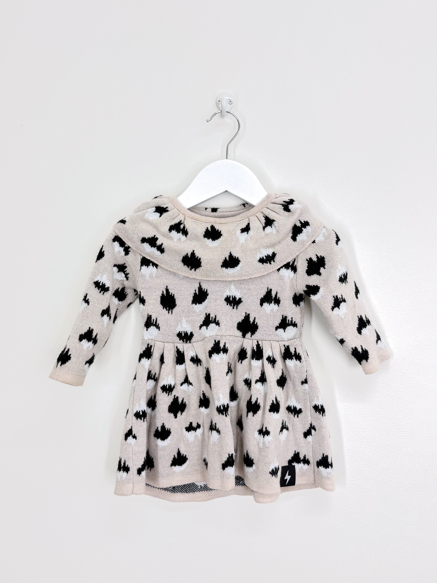Kapow Kids merino blend knit dress (1y)