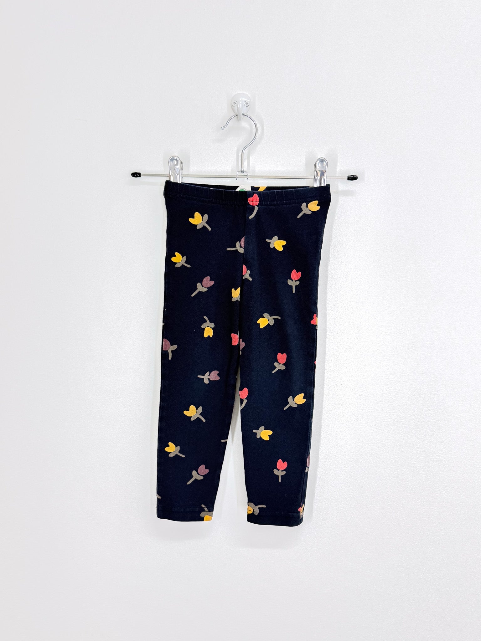 Nature Baby organic leggings - navy tulip (1y)