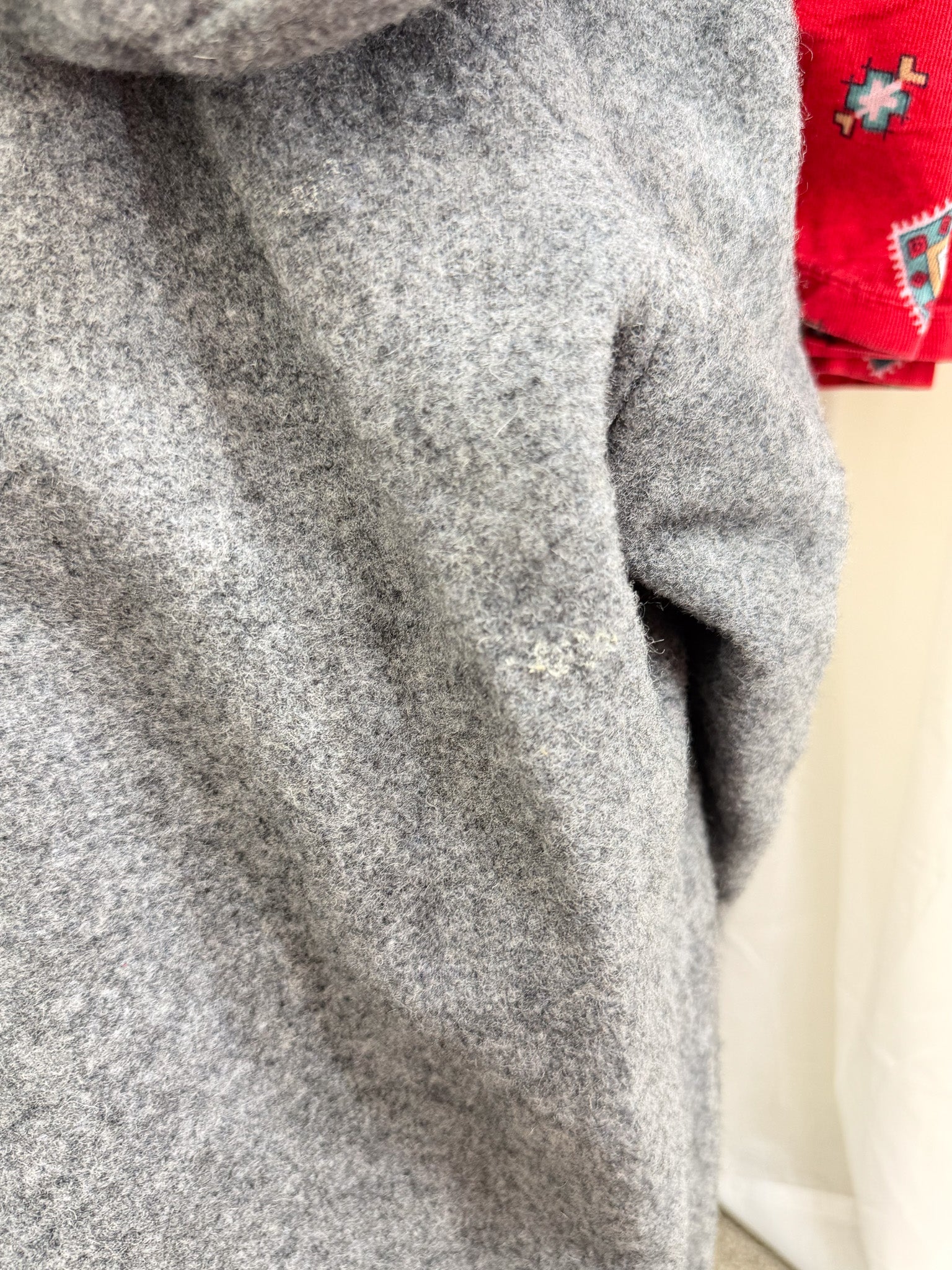 Vintage Junior Model wool longline hooded coat '90s 🇳🇿 (6y)