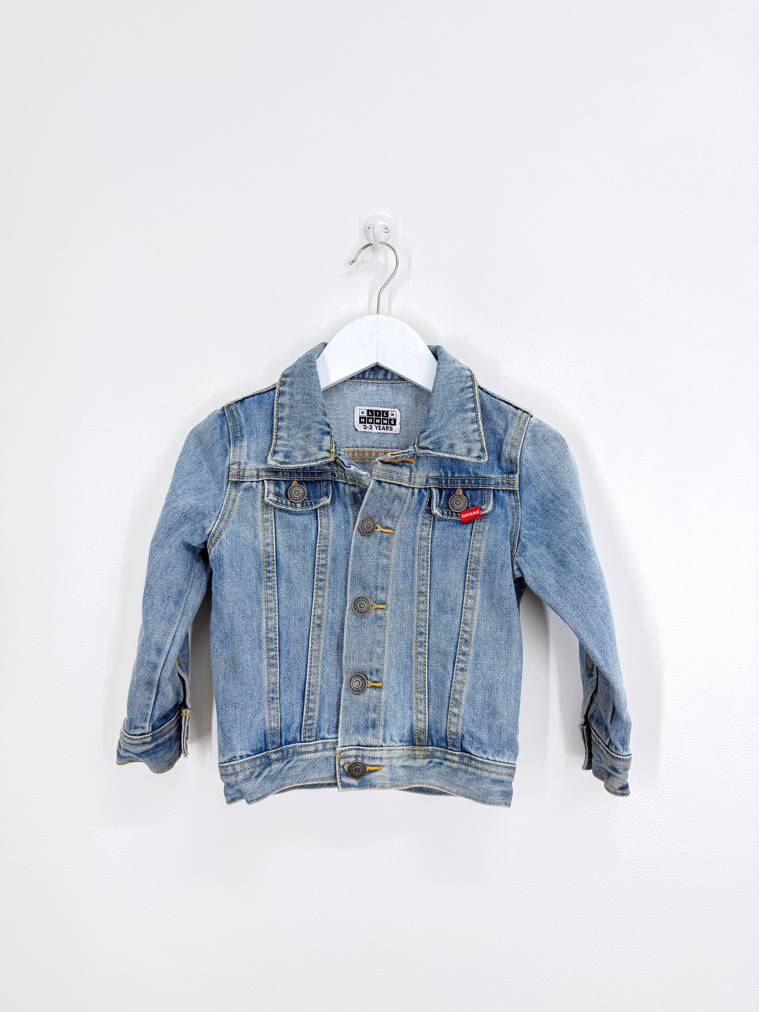 Lil Hommé denim jacket (2-3y)