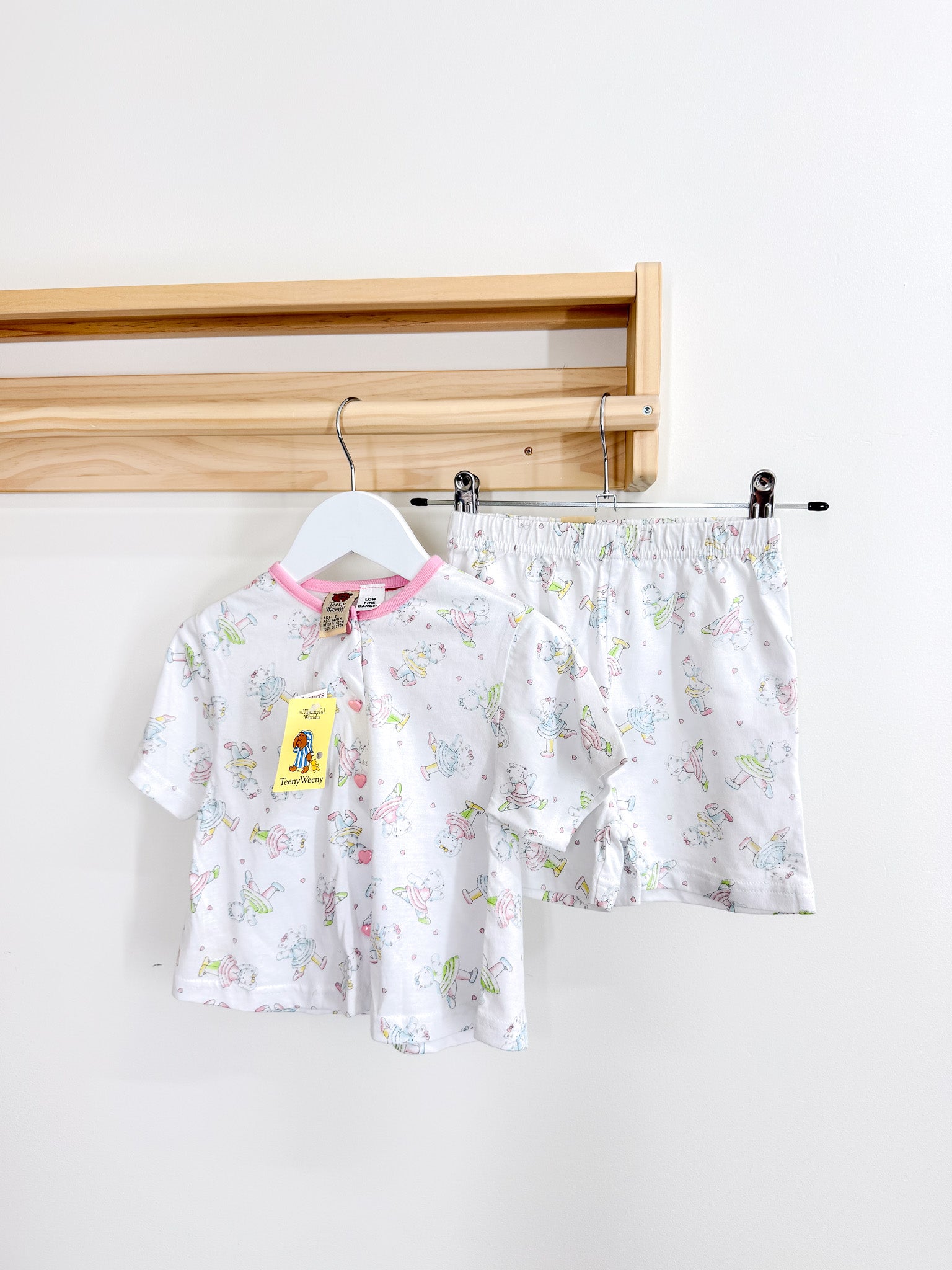 BNWT Vintage Teeny Weeny PJ set '90s (2y)