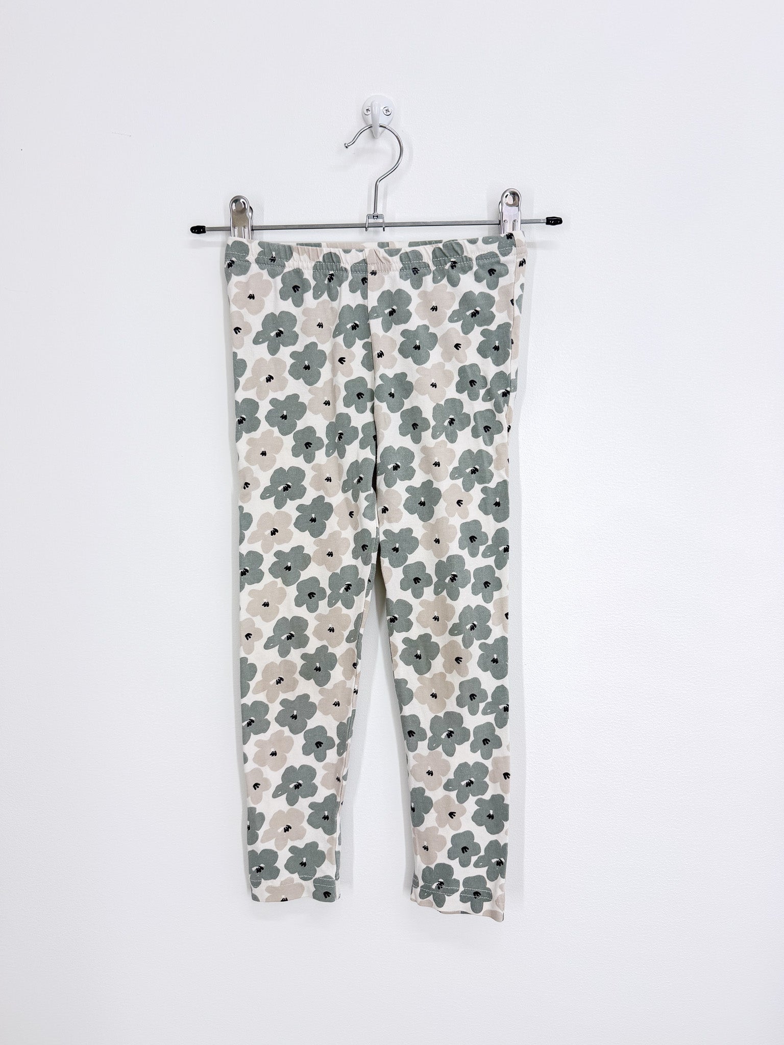 Nature Baby organic leggings - pressed pansy (4y)