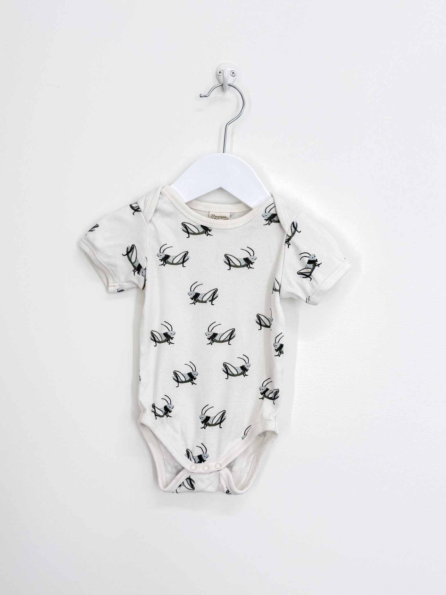 Nature Baby organic bodysuit - crickets (3-6m)