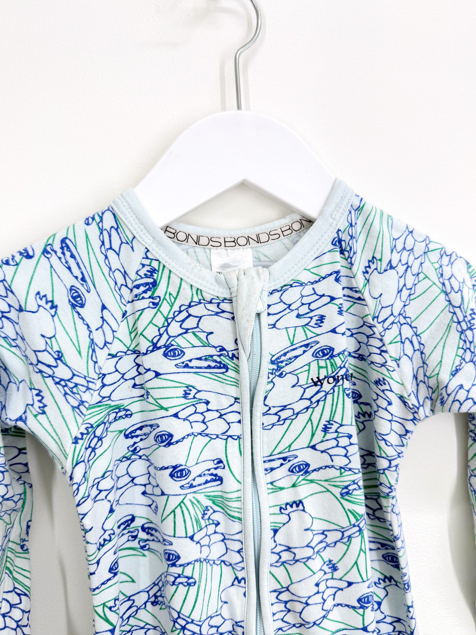 Bonds wondersuit - crocodiles (18-24m)