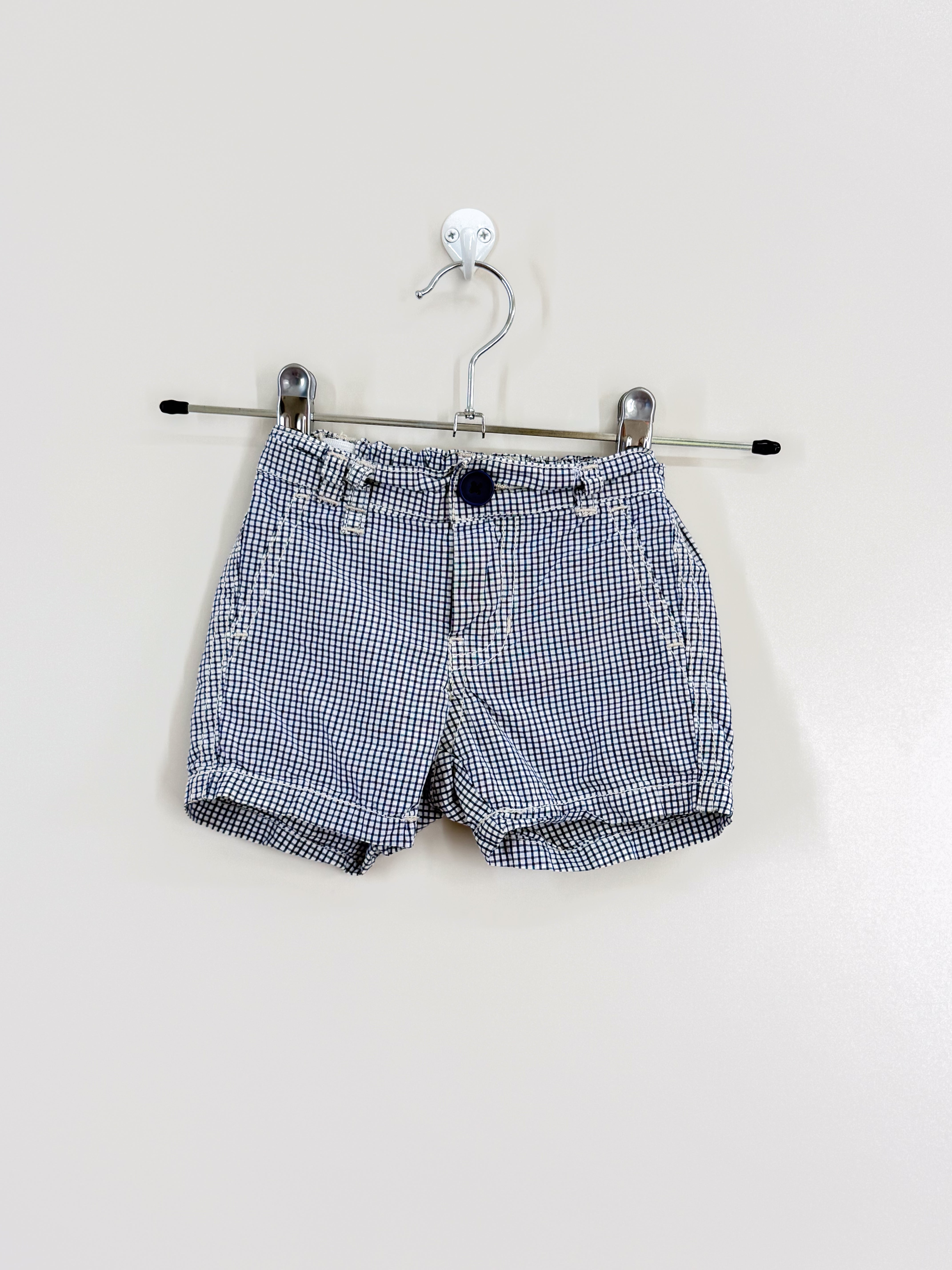 Country Road check shorts (0-3m)